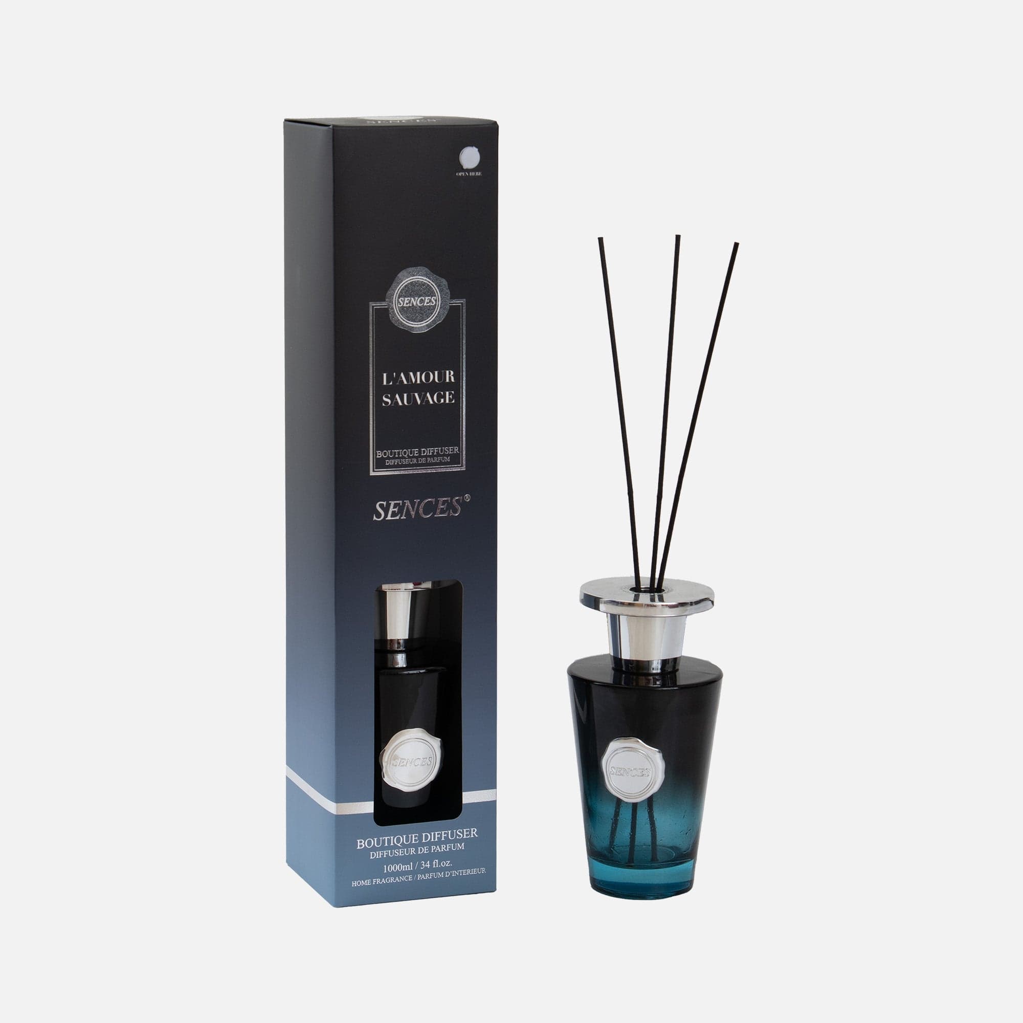 Sences Premium Reed Diffuser Scented L'Amour Sauvage 1000ml (DR)