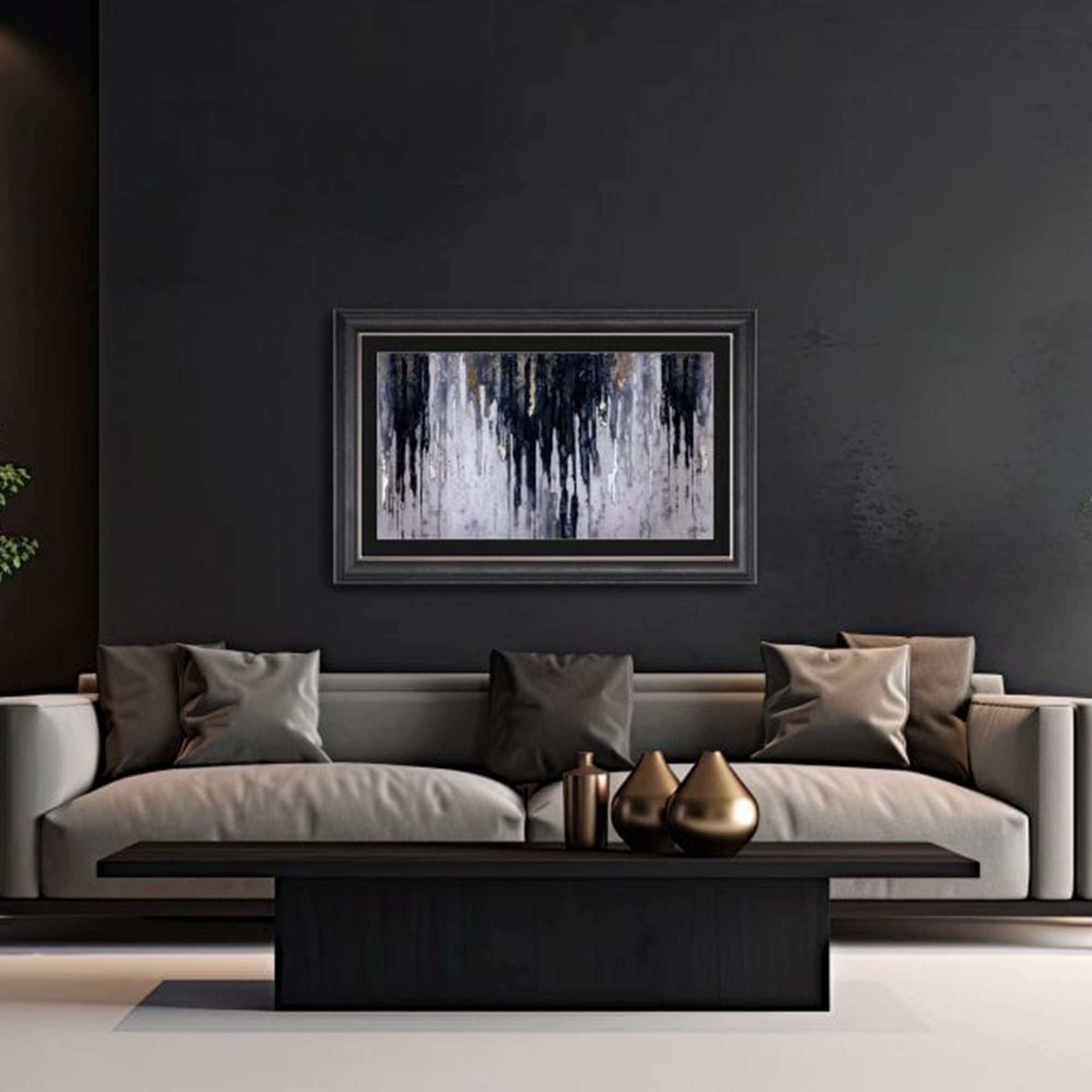 Keys Abstract - Framed Wall Art Print