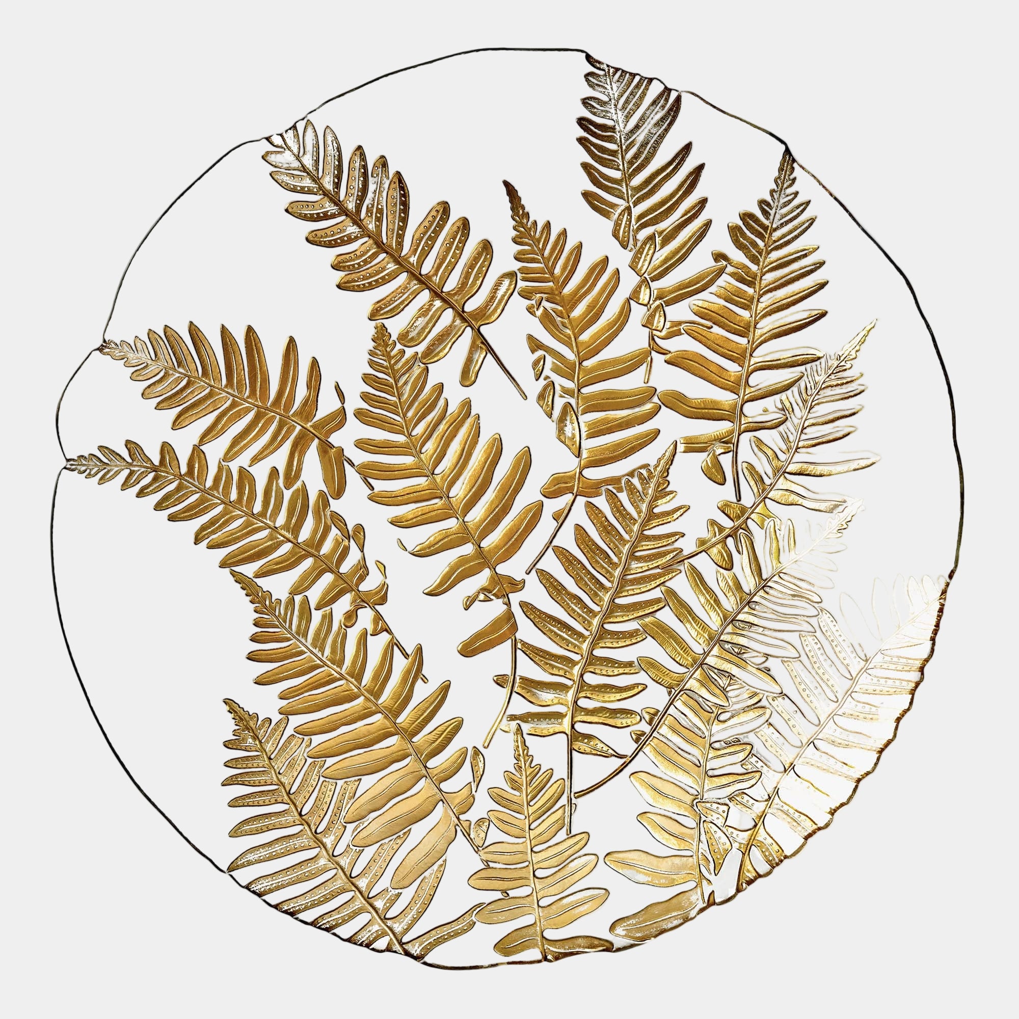 Gold Fern - Bowl