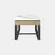 Capri - Side Table Gloss White Ceramic