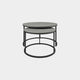 Venice - 2 Piece Coffee Table Set In Matte Grey