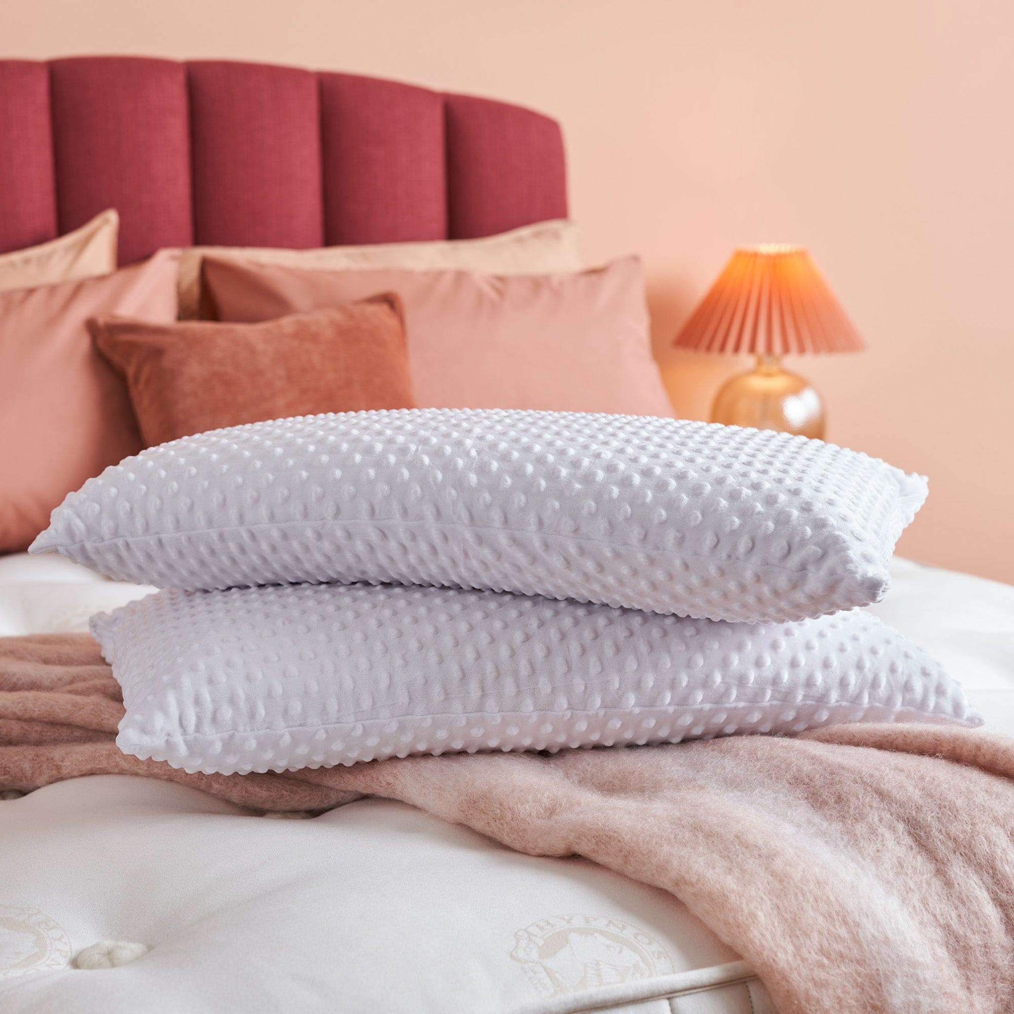 Hypnos - Reactive Latex Pillows, Low Profile