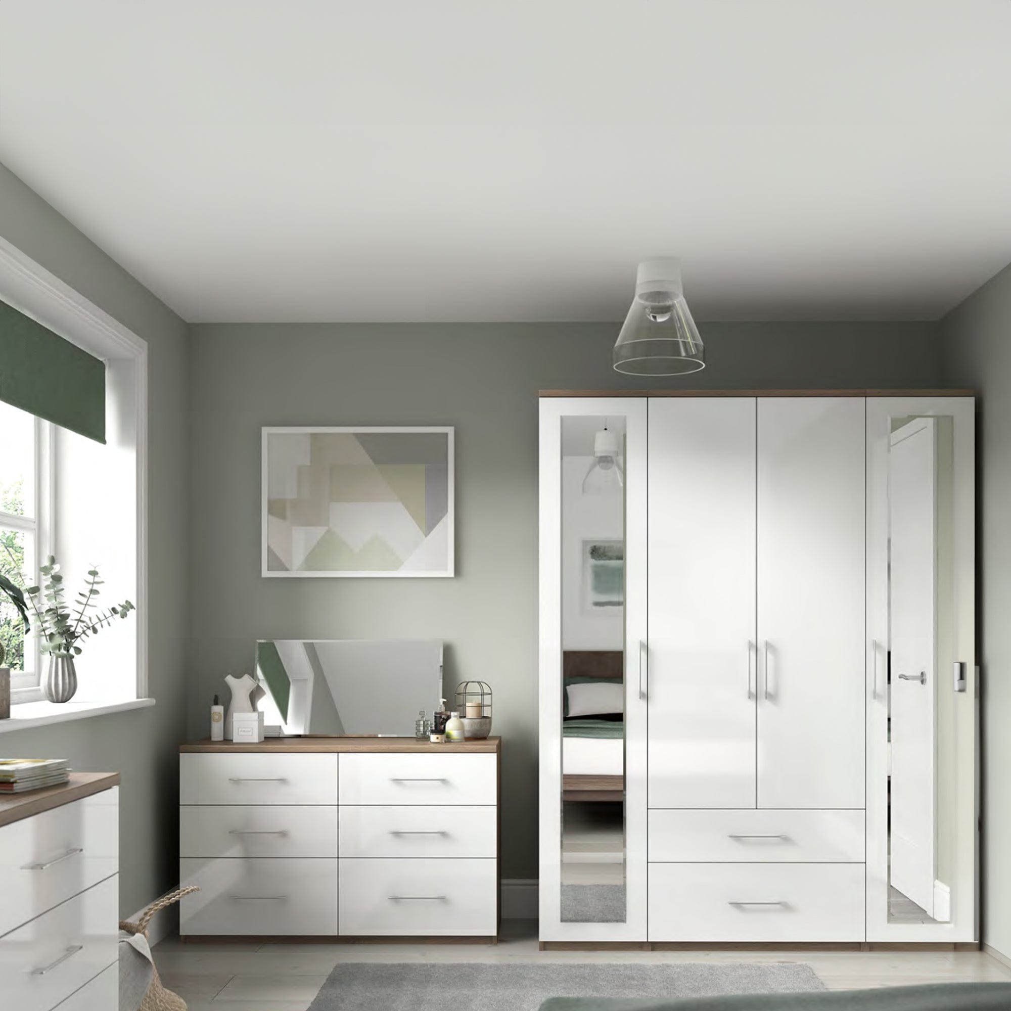 Strasbourg - 6 Drawer Chest of Drawers, Wide