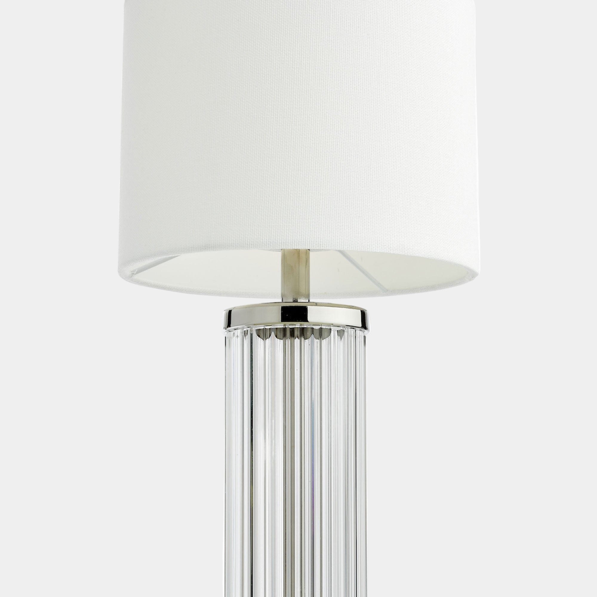Enzo - Chrome Rechargeable Table Lamp
