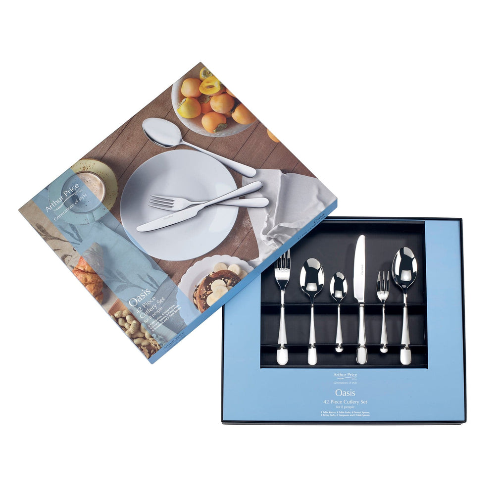 Arthur Price Oasis 42 Piece Cutlery Set (BA)