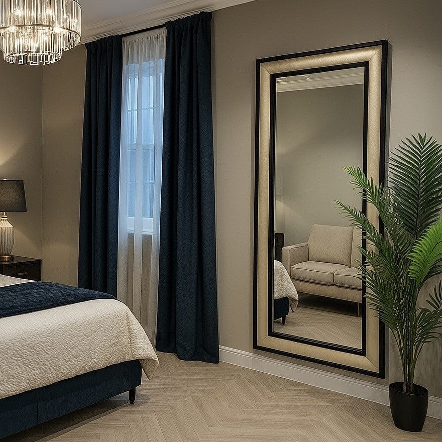 Stratton Full Length Mirror 173x81cm (WG)