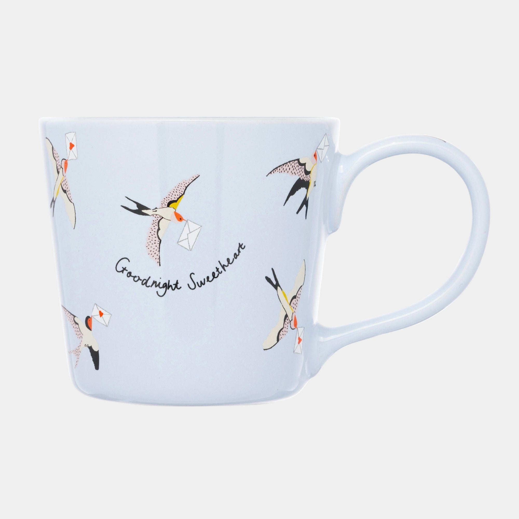 Cath Kidston - Love Birds Blue Dolly Mug