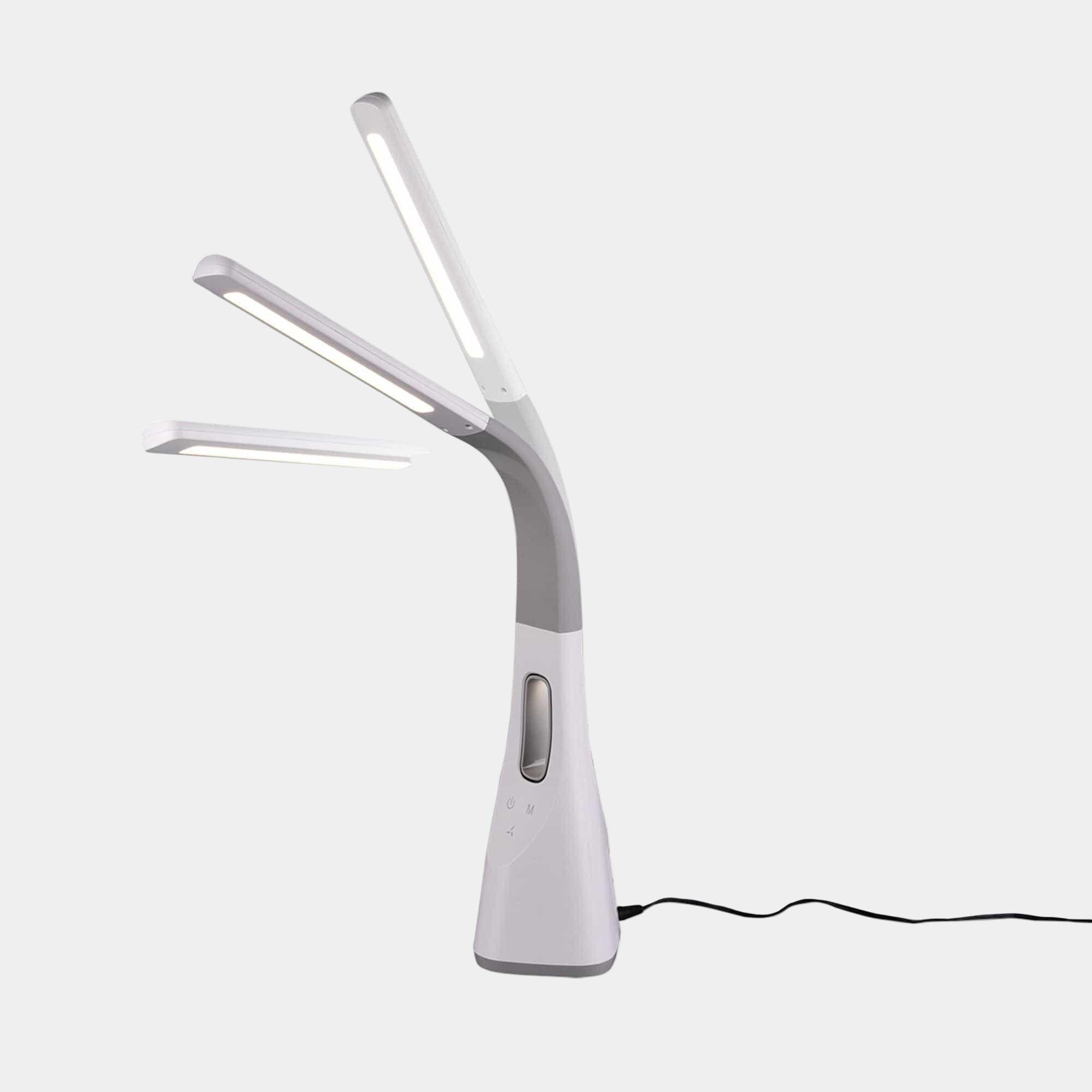Vella Tech - Silver Desk Lamp