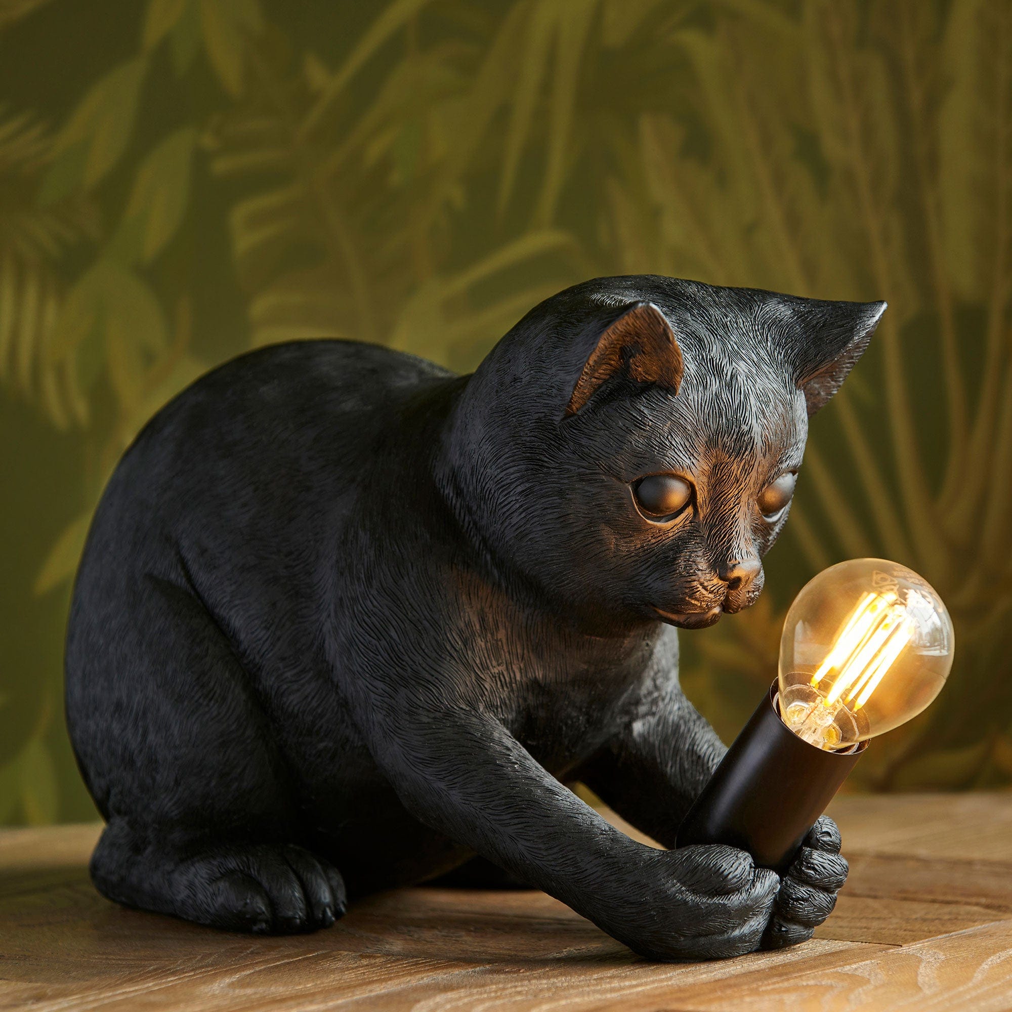Kasey Black Cat - Table Lamp