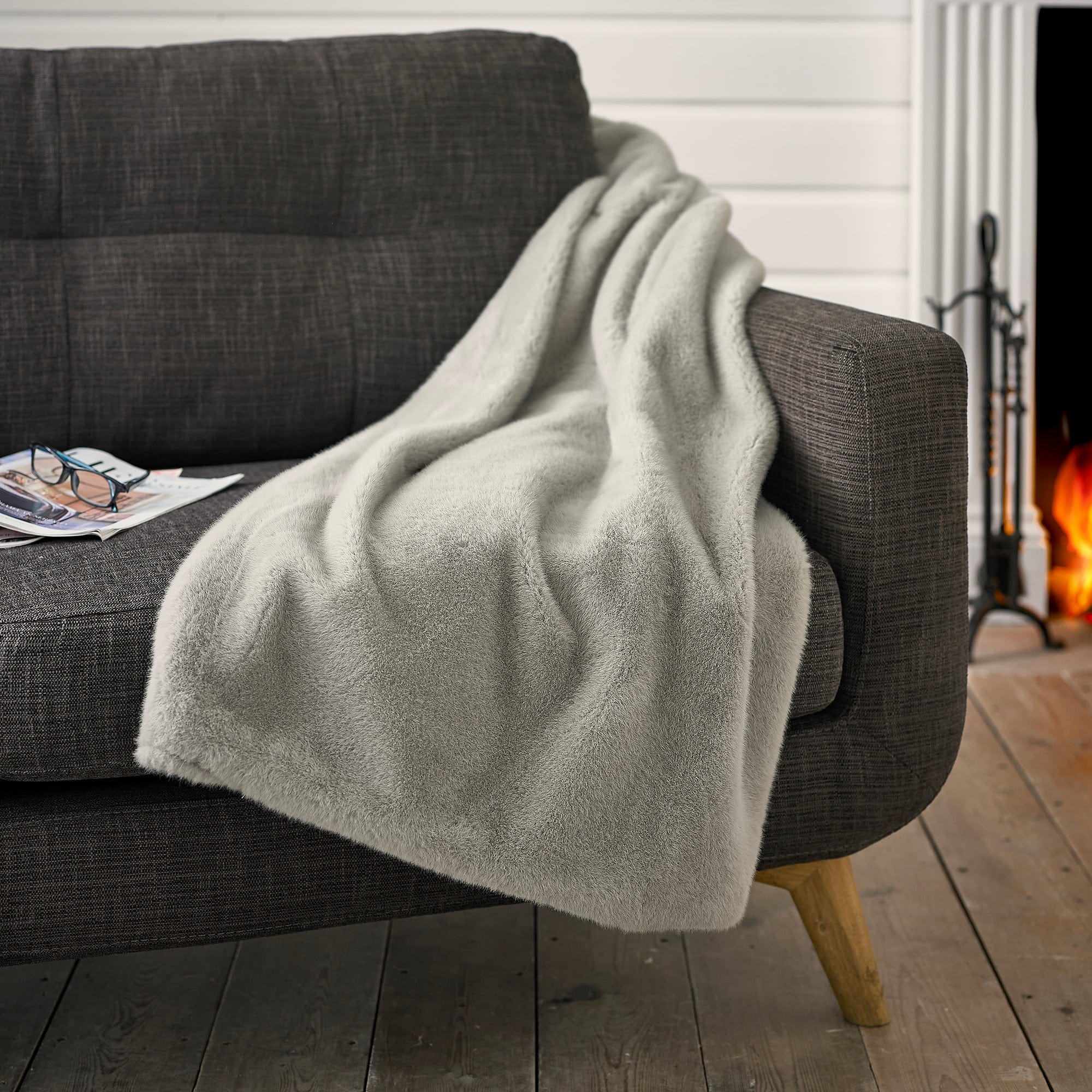 Ashford Silver - Throw 130x170cm