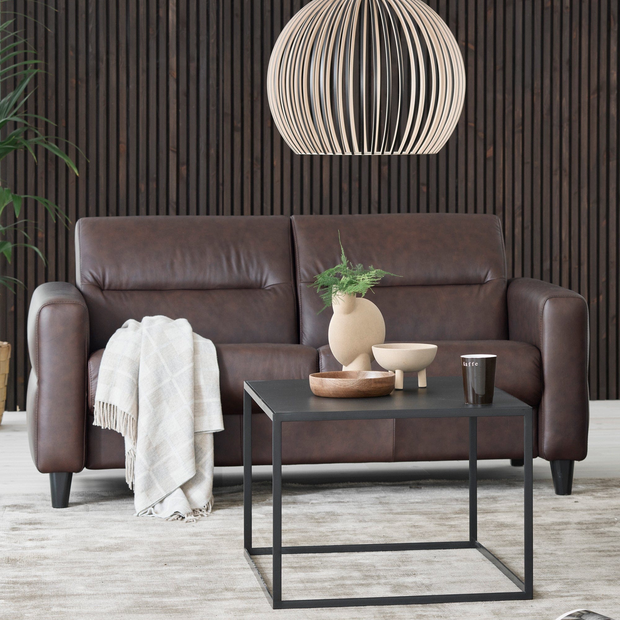 Stressless Fiona - 2 Seat Sofa In Leather Batick