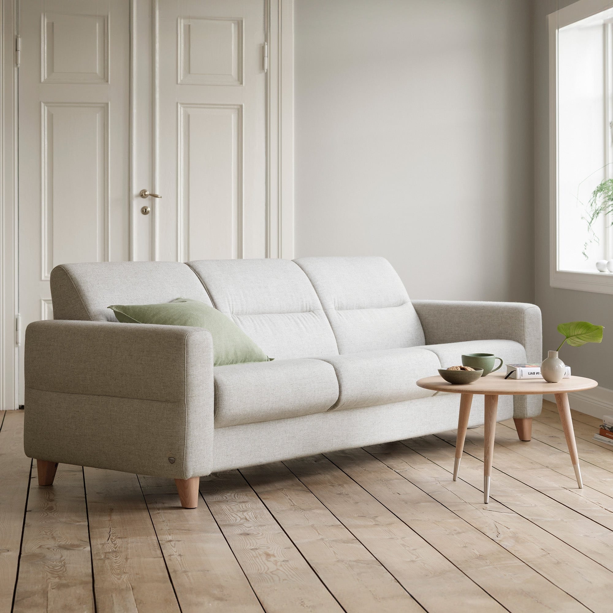 Stressless Fiona - 3 Seat Sofa, Fabric