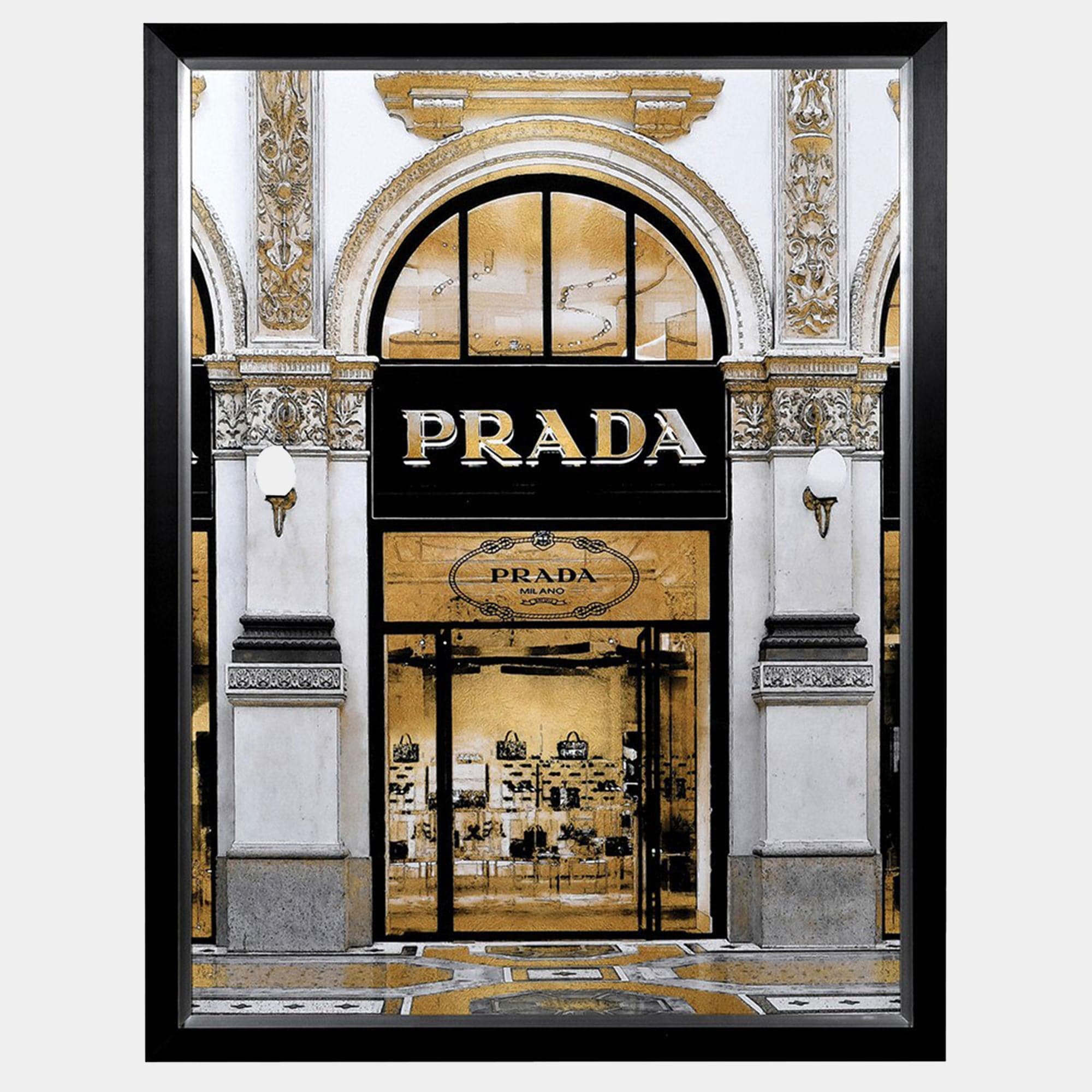 Designer Store In Milan - Framed Picture