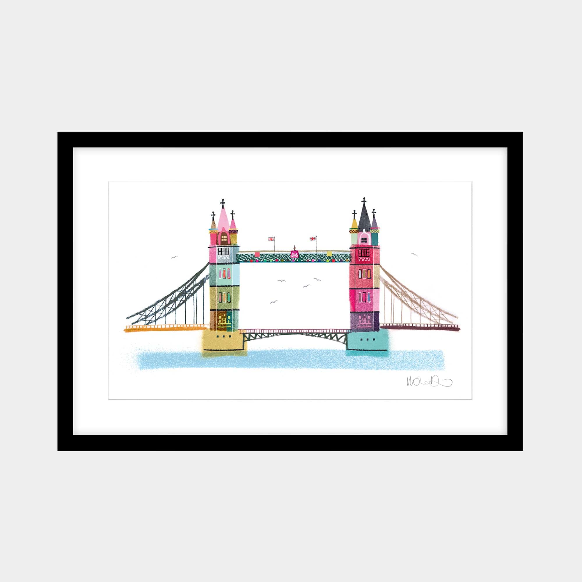 Tower Bridge - Print by Ilona Drew