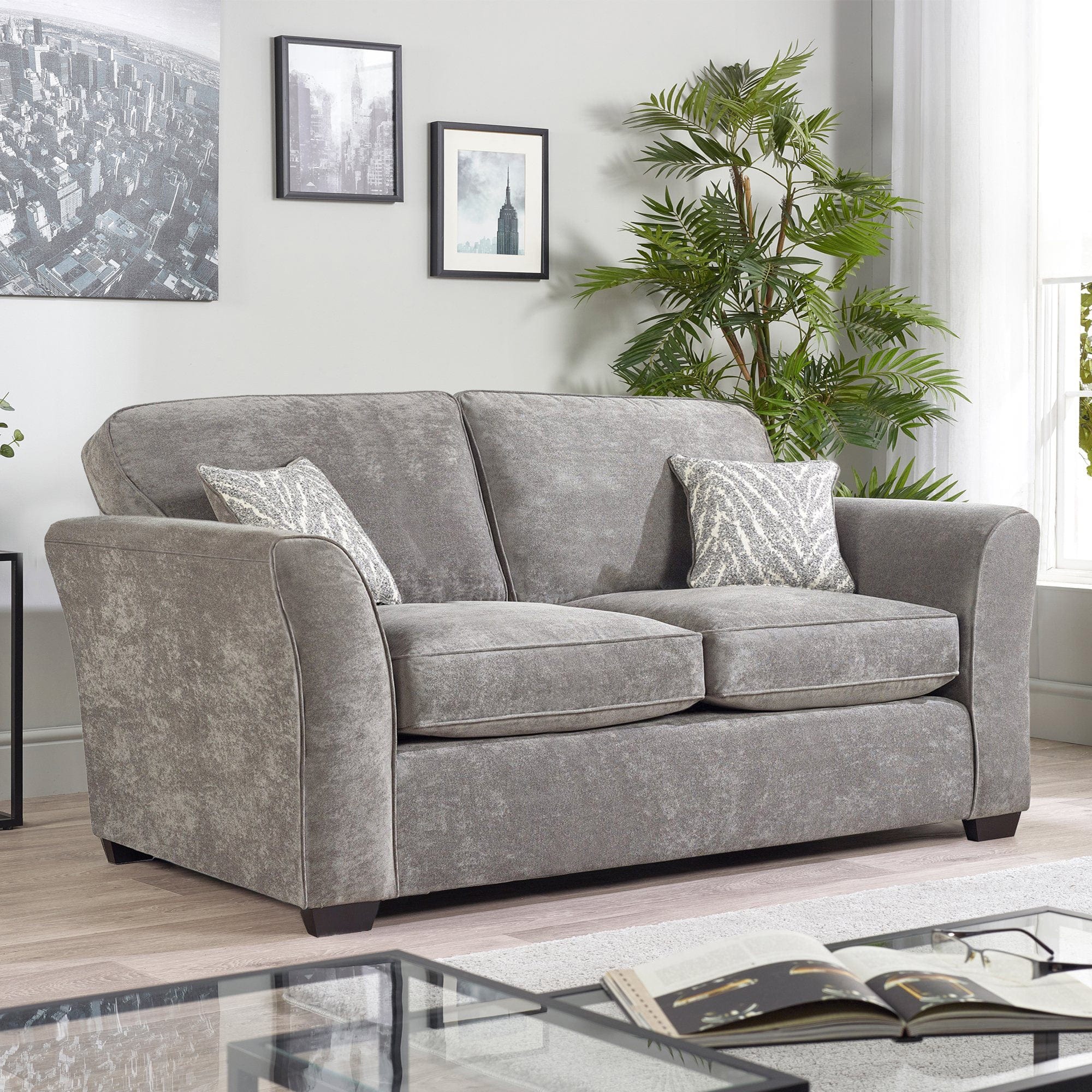 Southbourne - 3 Seat Standard Back Sofa, Fabric