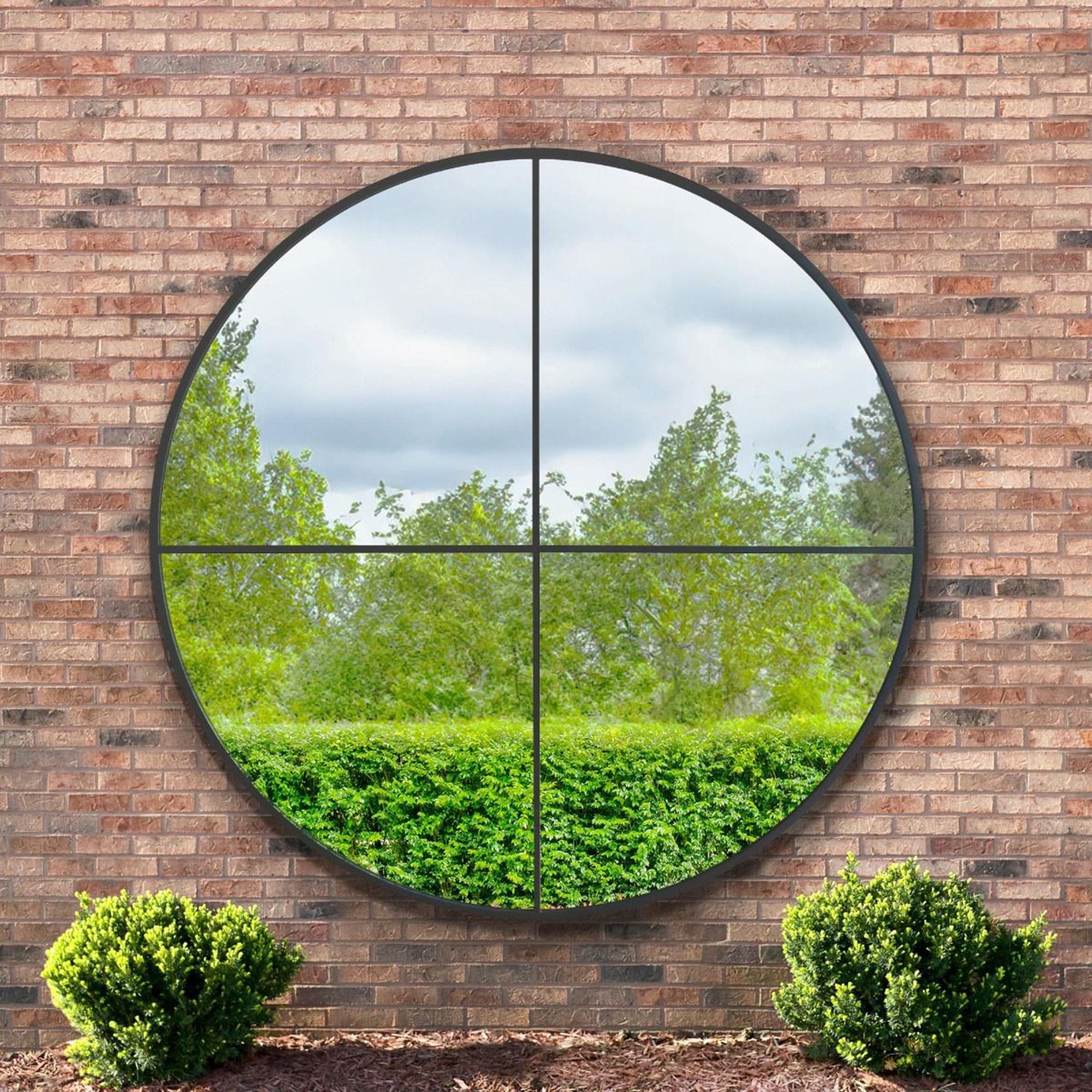 Quartet Black - Wall Mirror, Large