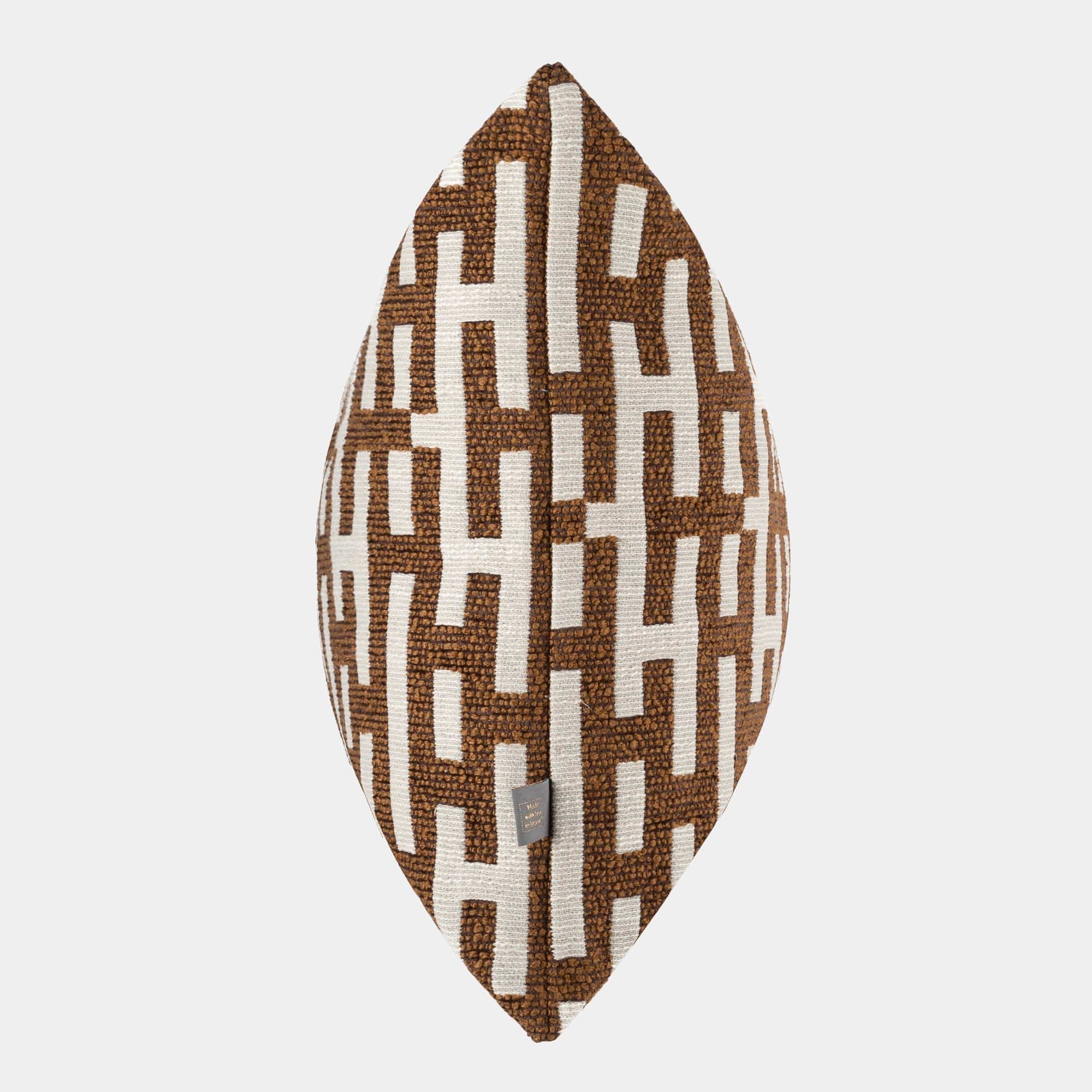 Retro - Cognac Cushion 43x43cm