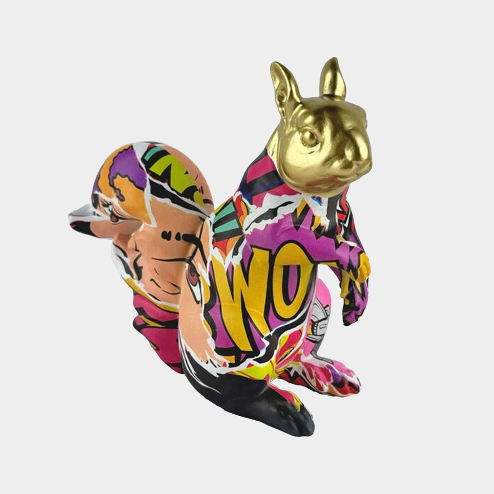 Graffiti Chestnut Squirrel - Ornament