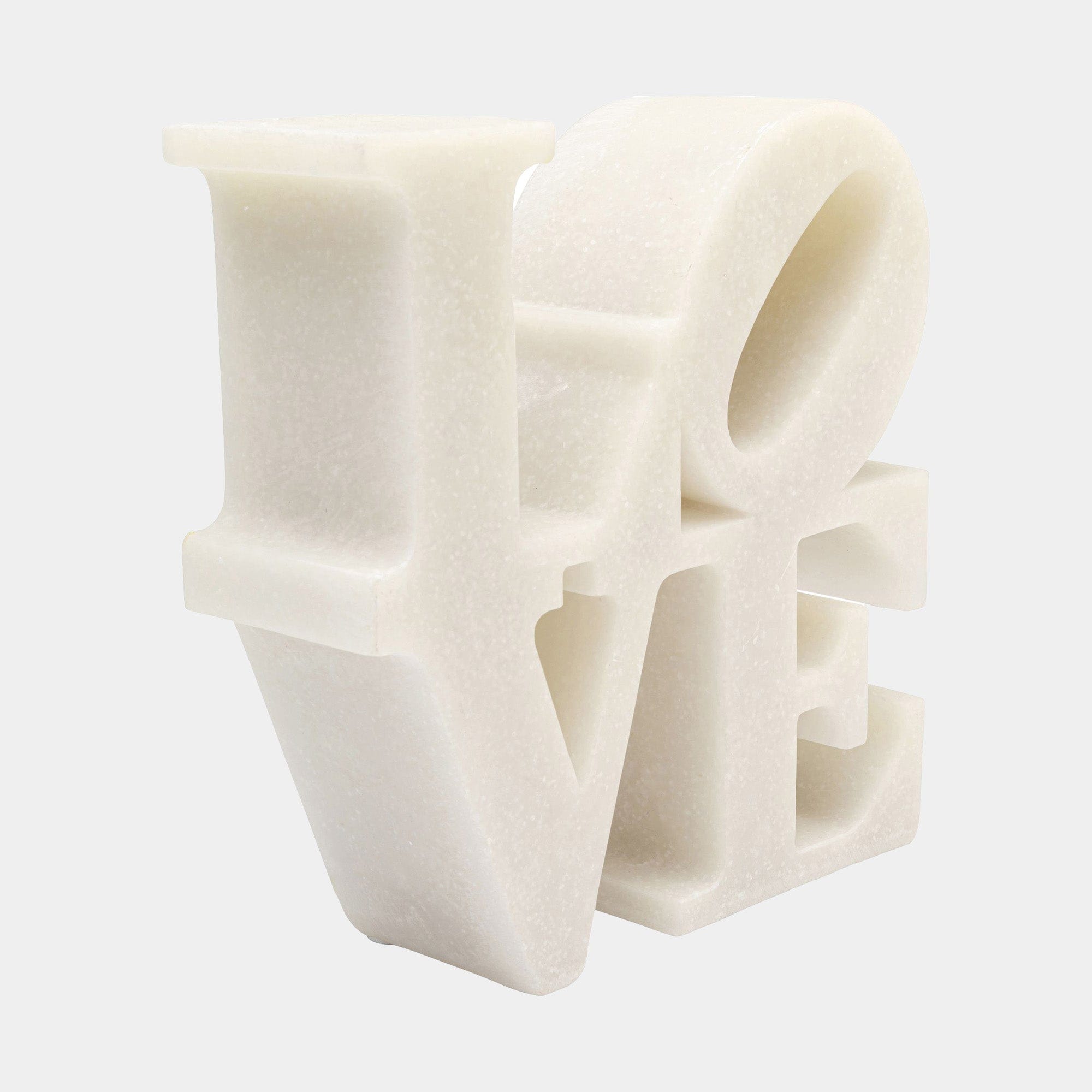 Letters White - Love Sculpture