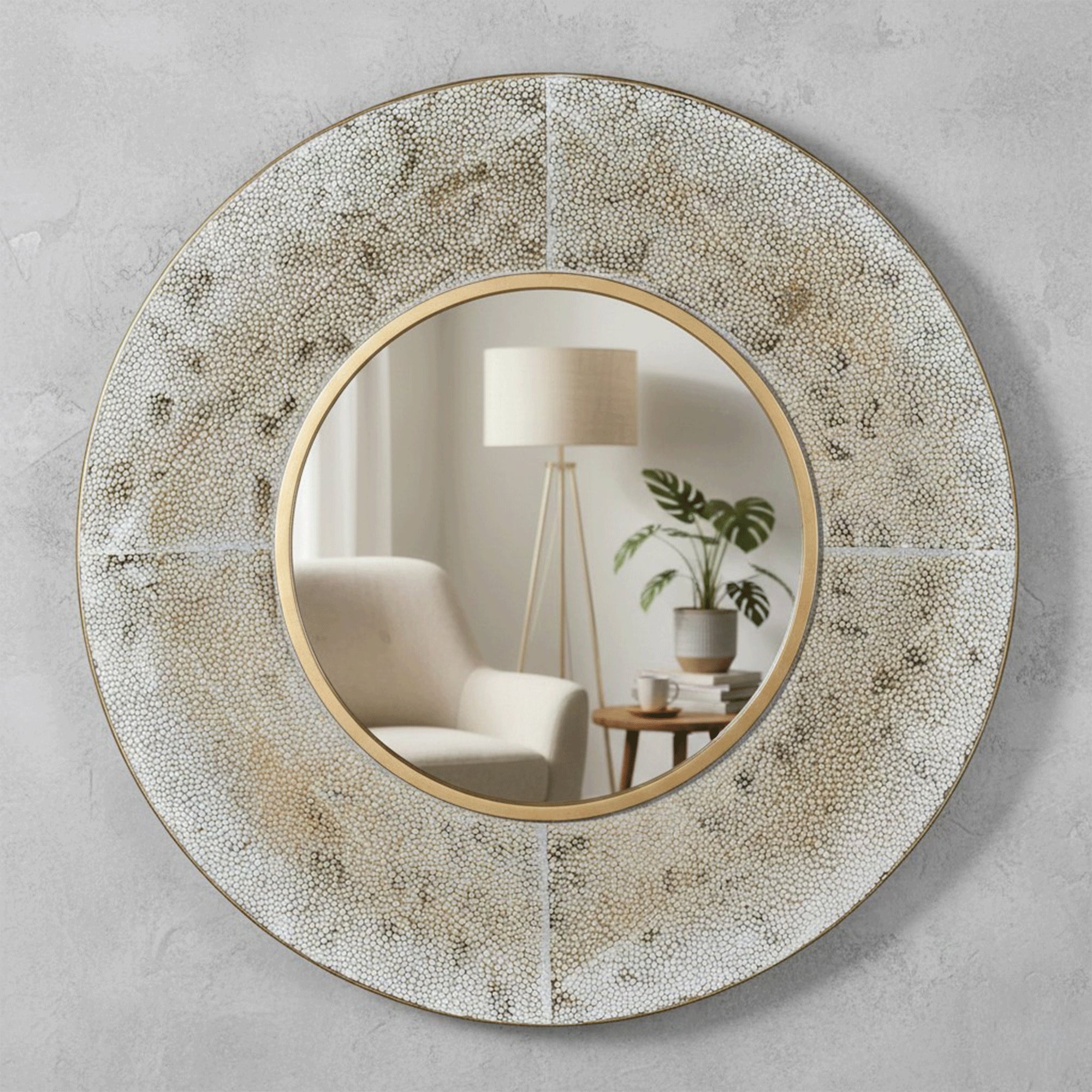 Finch - Round Wall Mirror