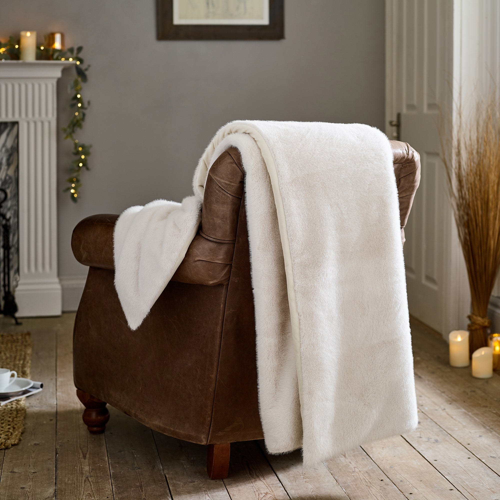 Ashford - Ivory Throw 130x180cm