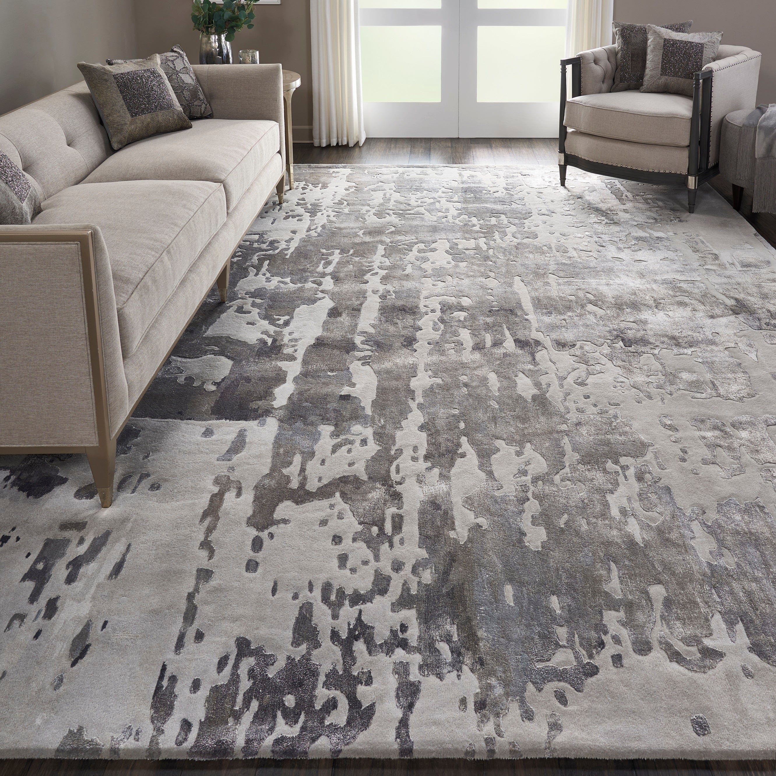 Rug PRS12 Silver Grey 168 x 226cm