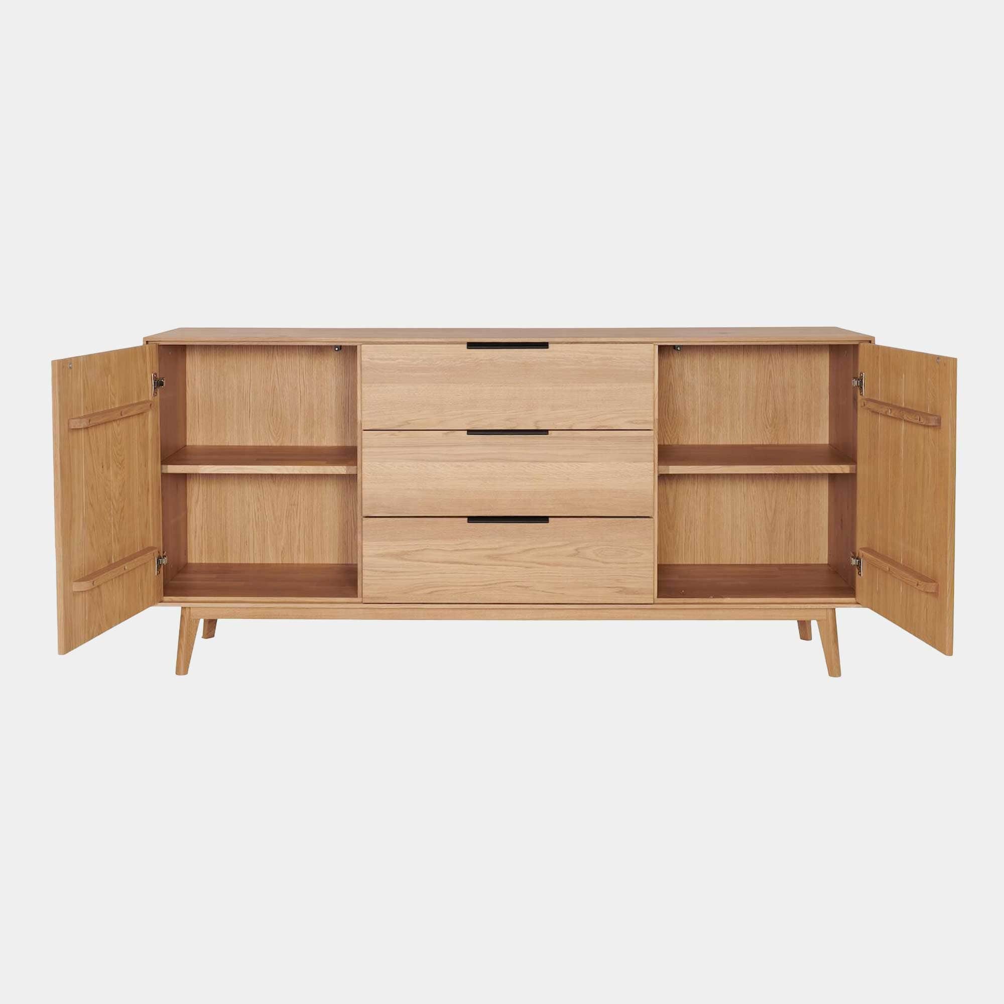 Colorado - 2 Door/3 Drawer Sideboard In Wild Oak