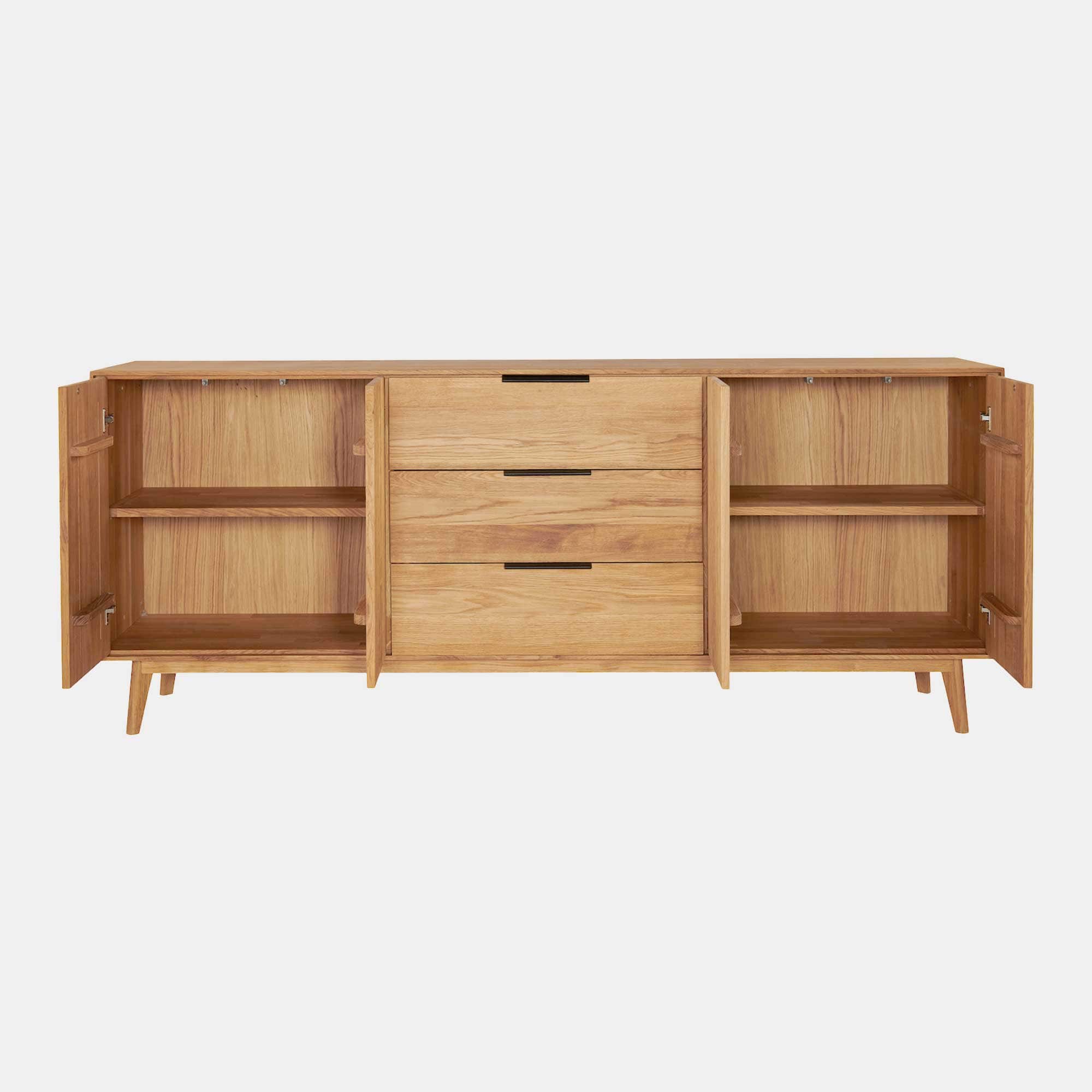 Colorado - 4 Door/3 Drawer Sideboard In Wild Oak