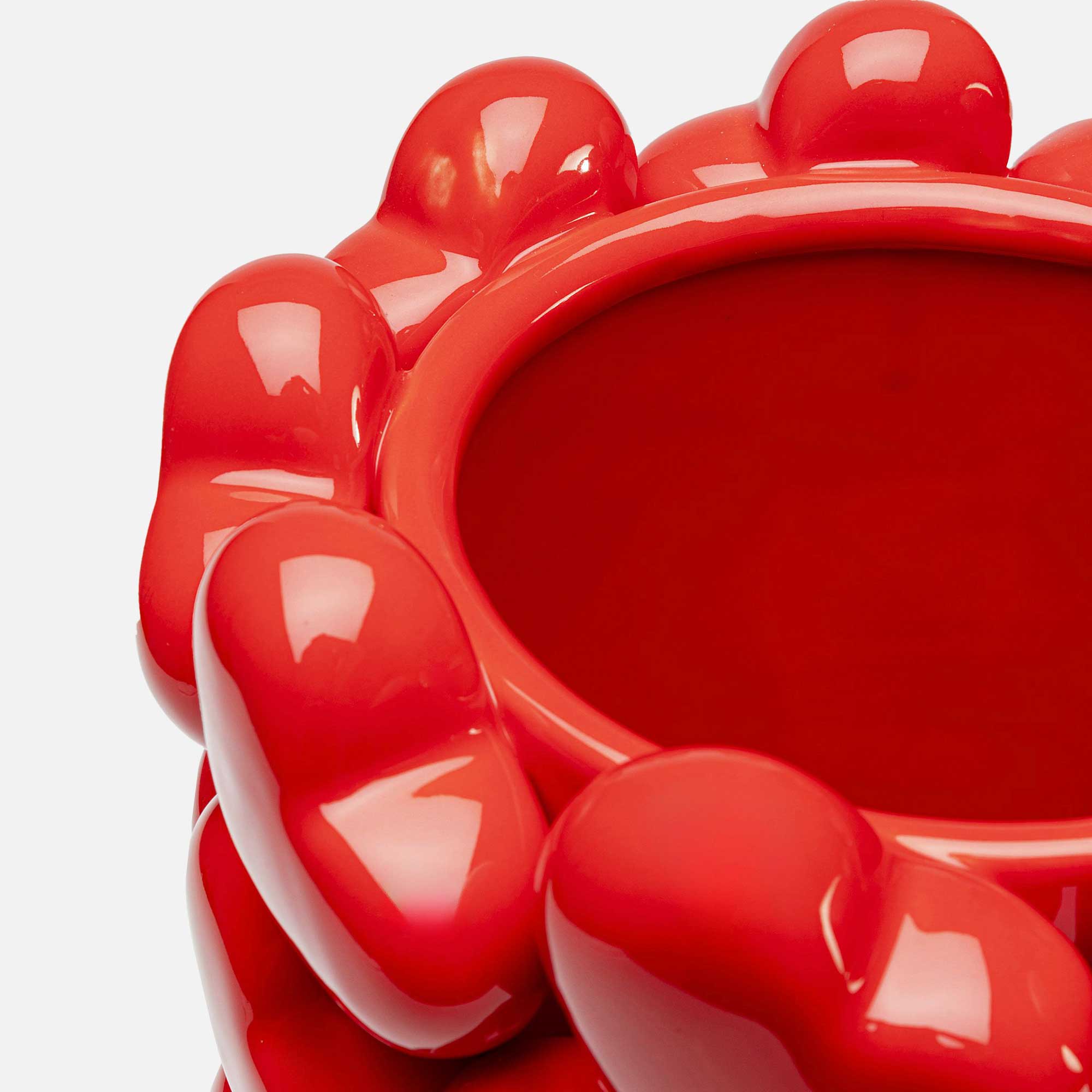 Piara Heart - Vase, Red