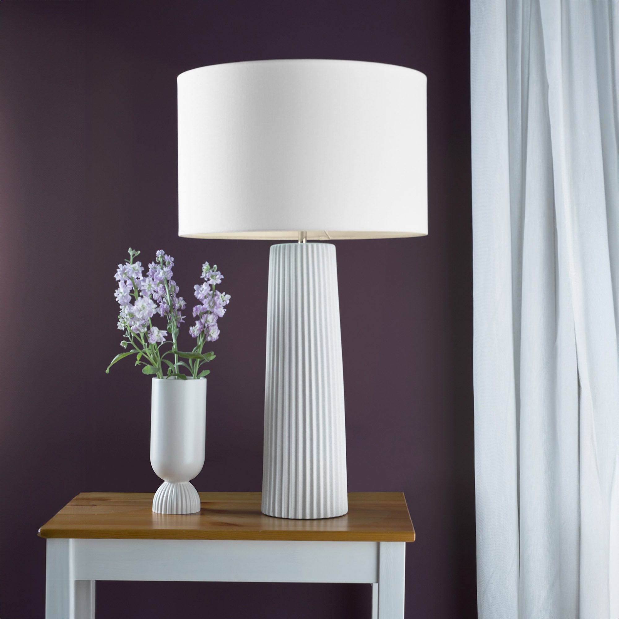 Oblix - Table Lamp White