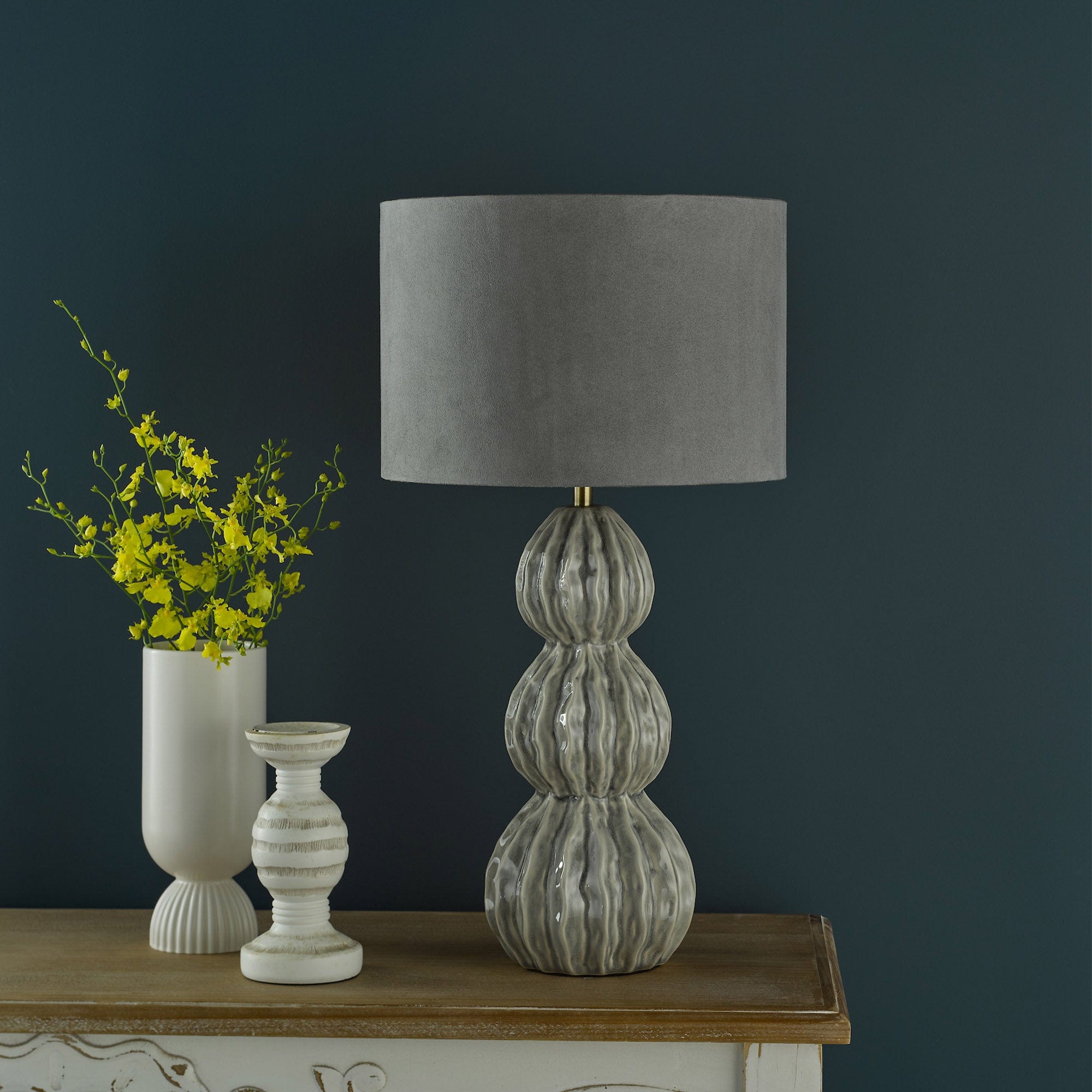 Ishmael - Table Lamp Grey