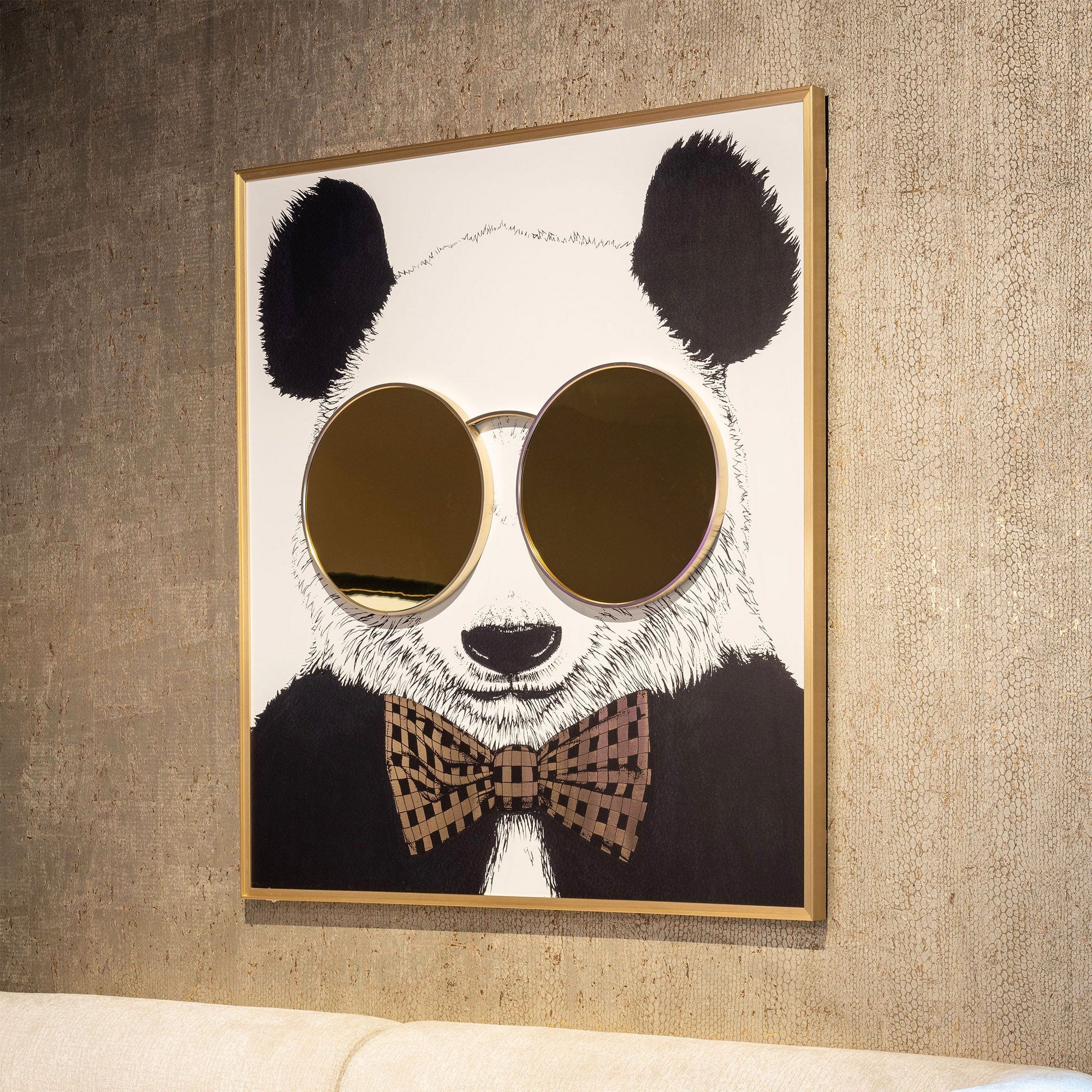 Fresco Panda - Framed Wall Art