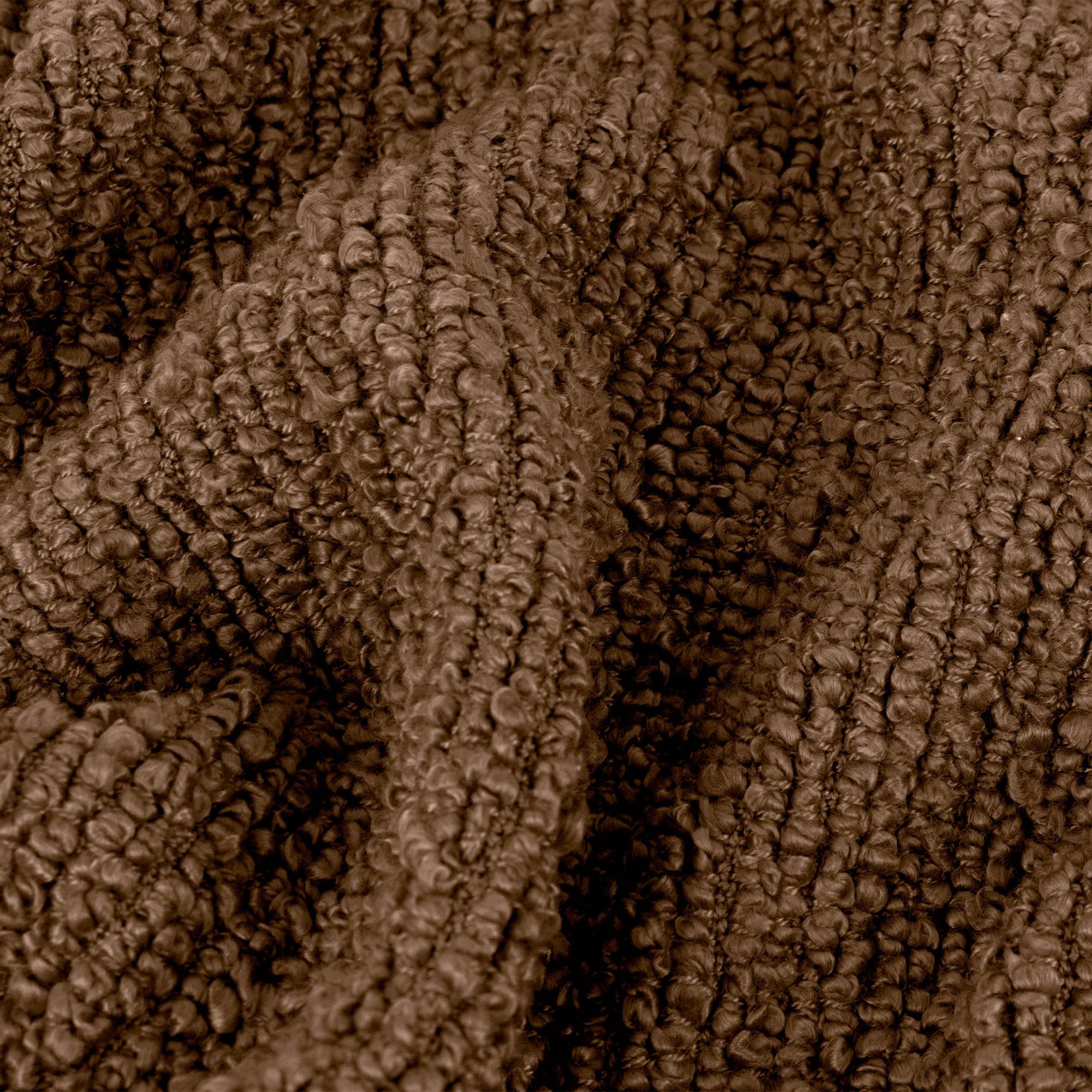 Karumba - Cocoa Textured Boucle Throw 130x170cm