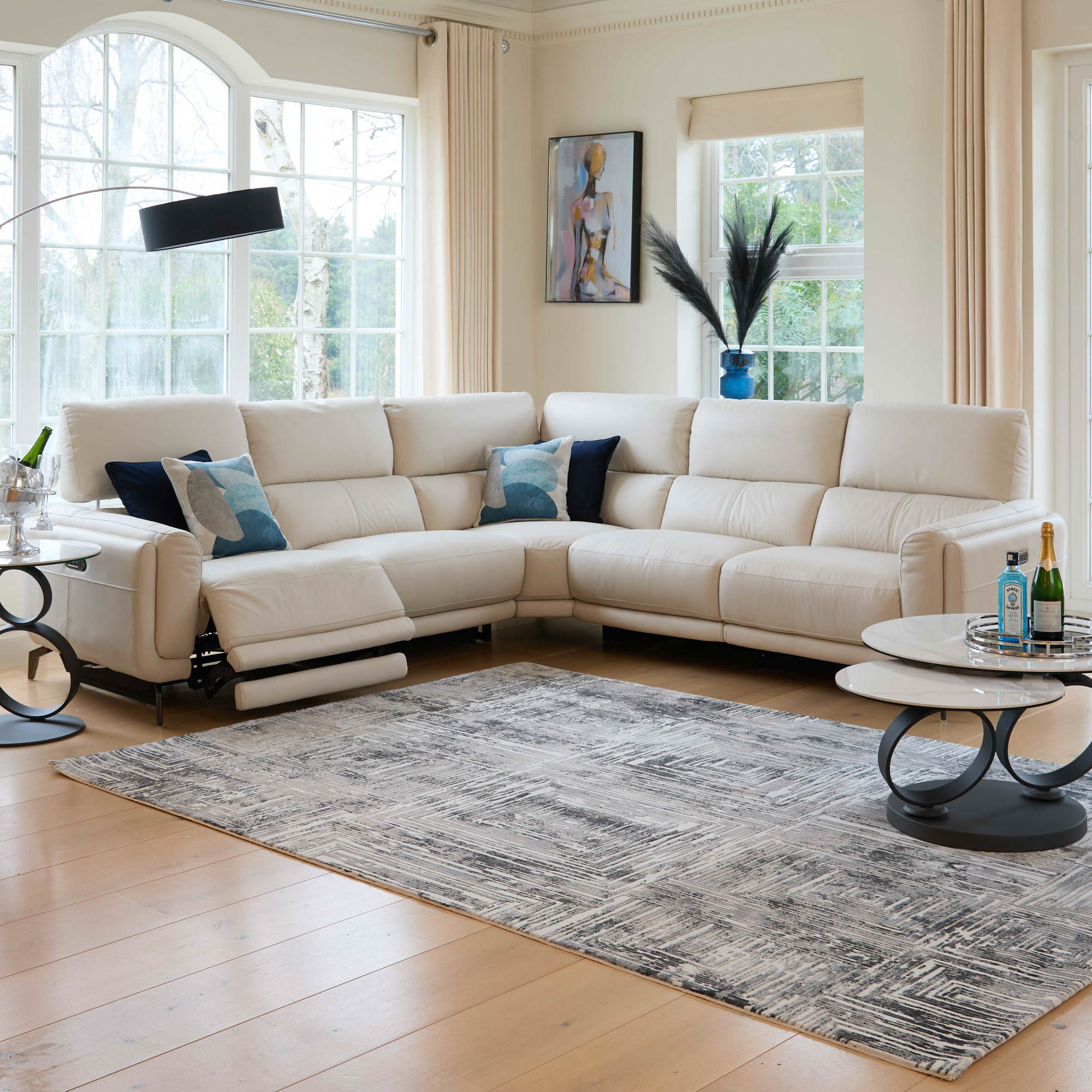 Harvard - Power Recliner Corner Group Sofa, Leather