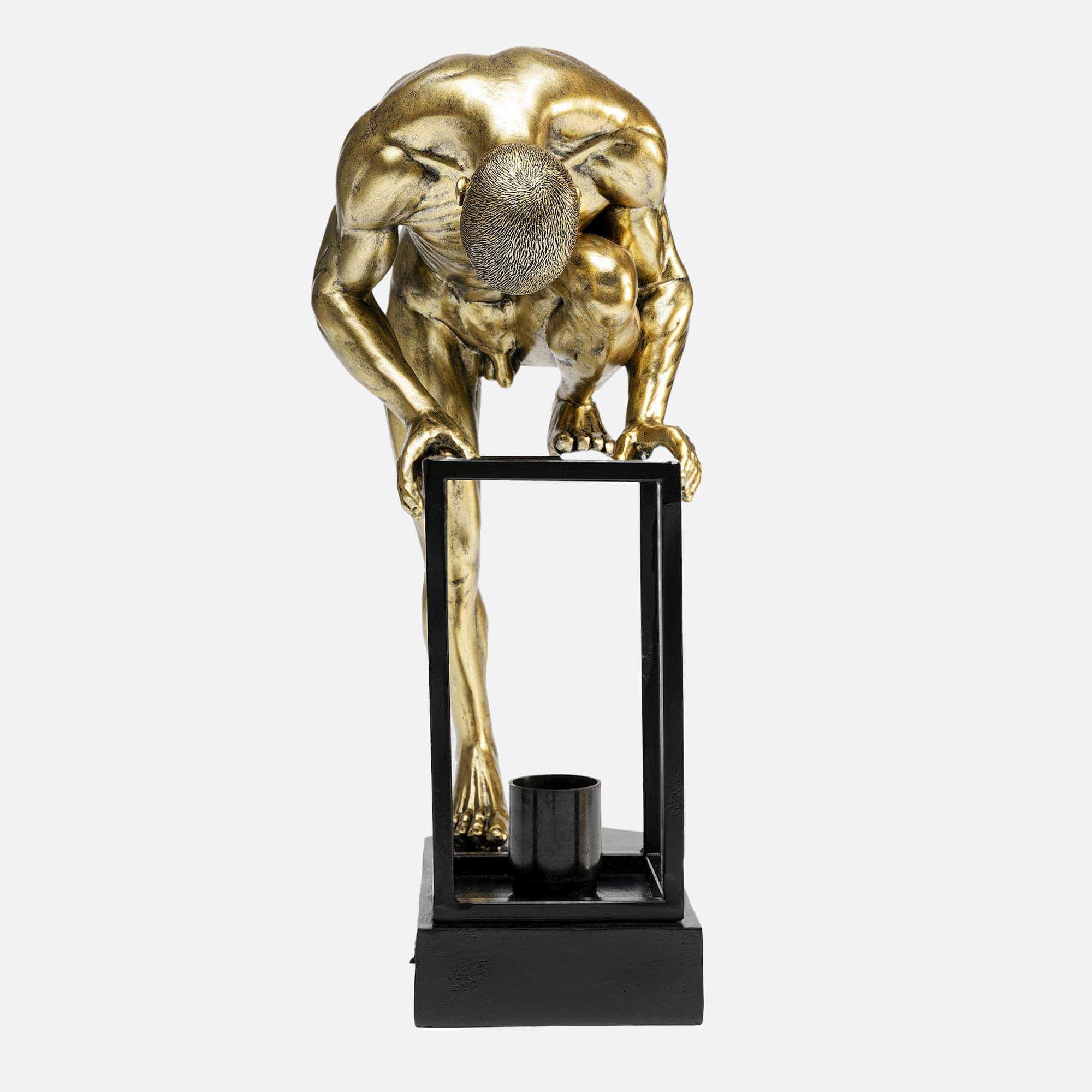 Gold Sculptural - Table Lamp
