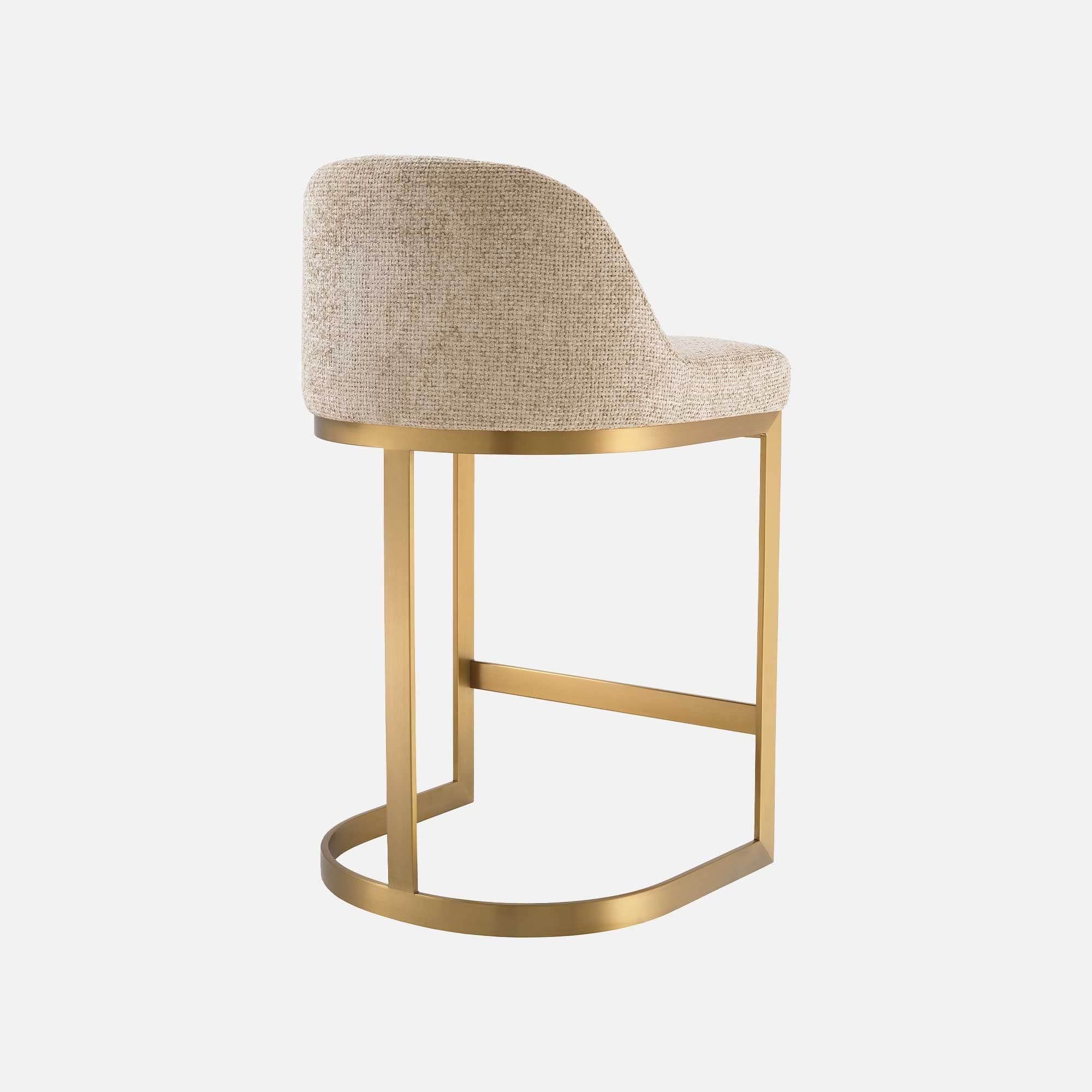 Eichholtz Condos - Bar Stool, Sand Fabric