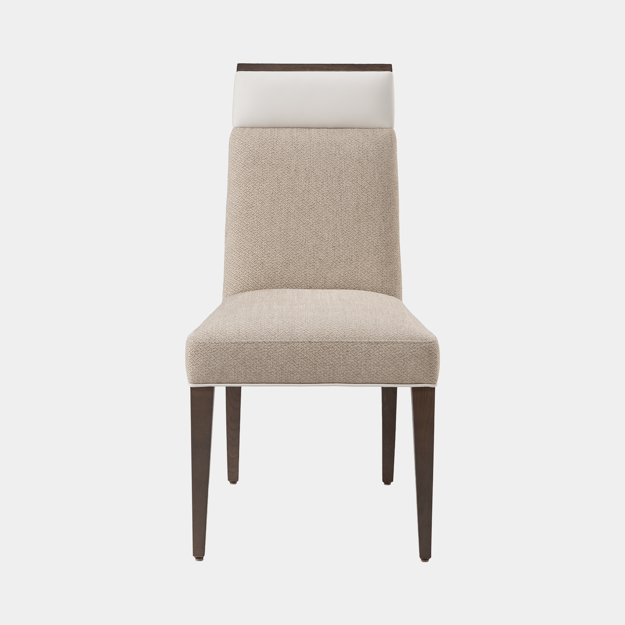 Porto - Dining Chair In Fabric With Oak Legs