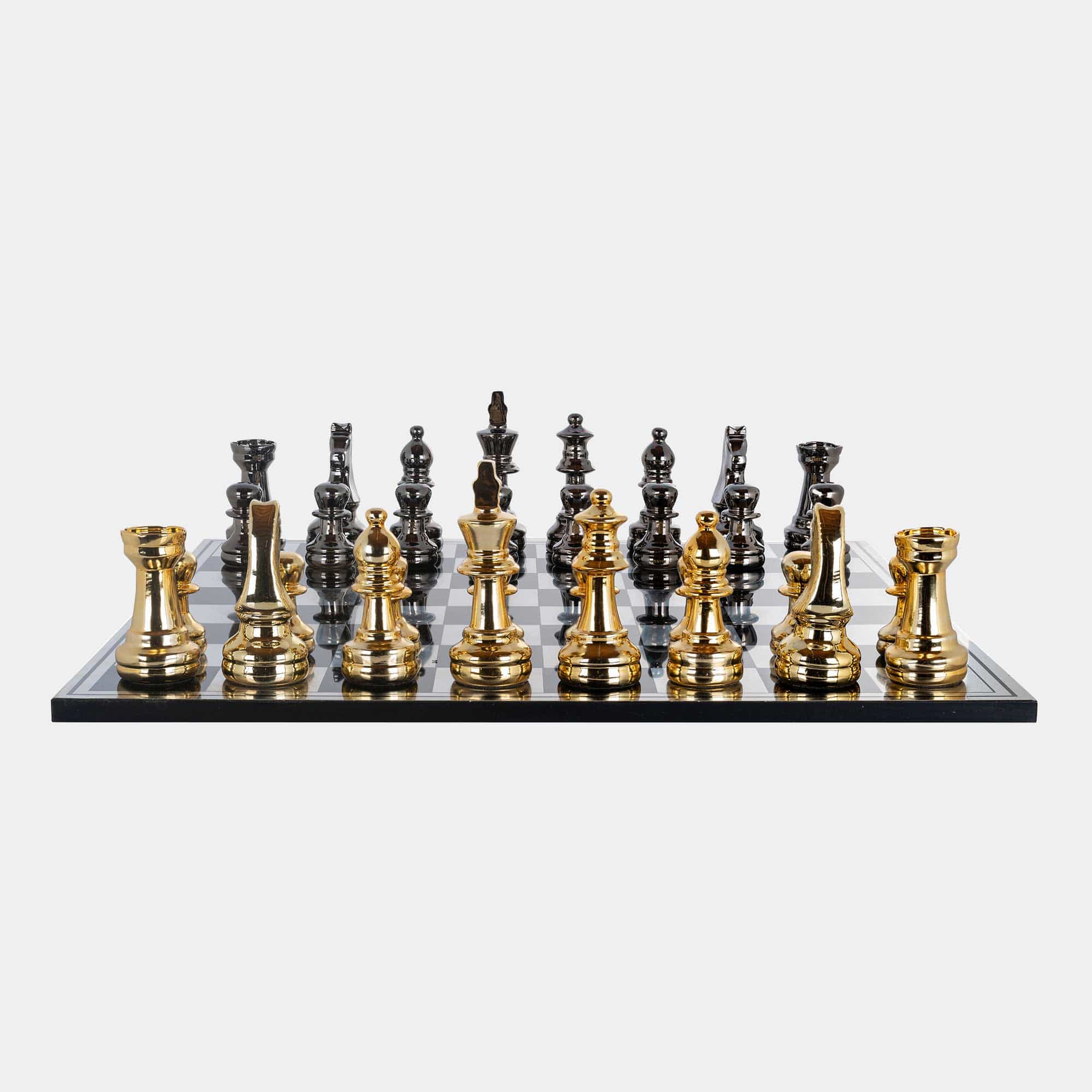 Enigma Black & Gold - Chessboard