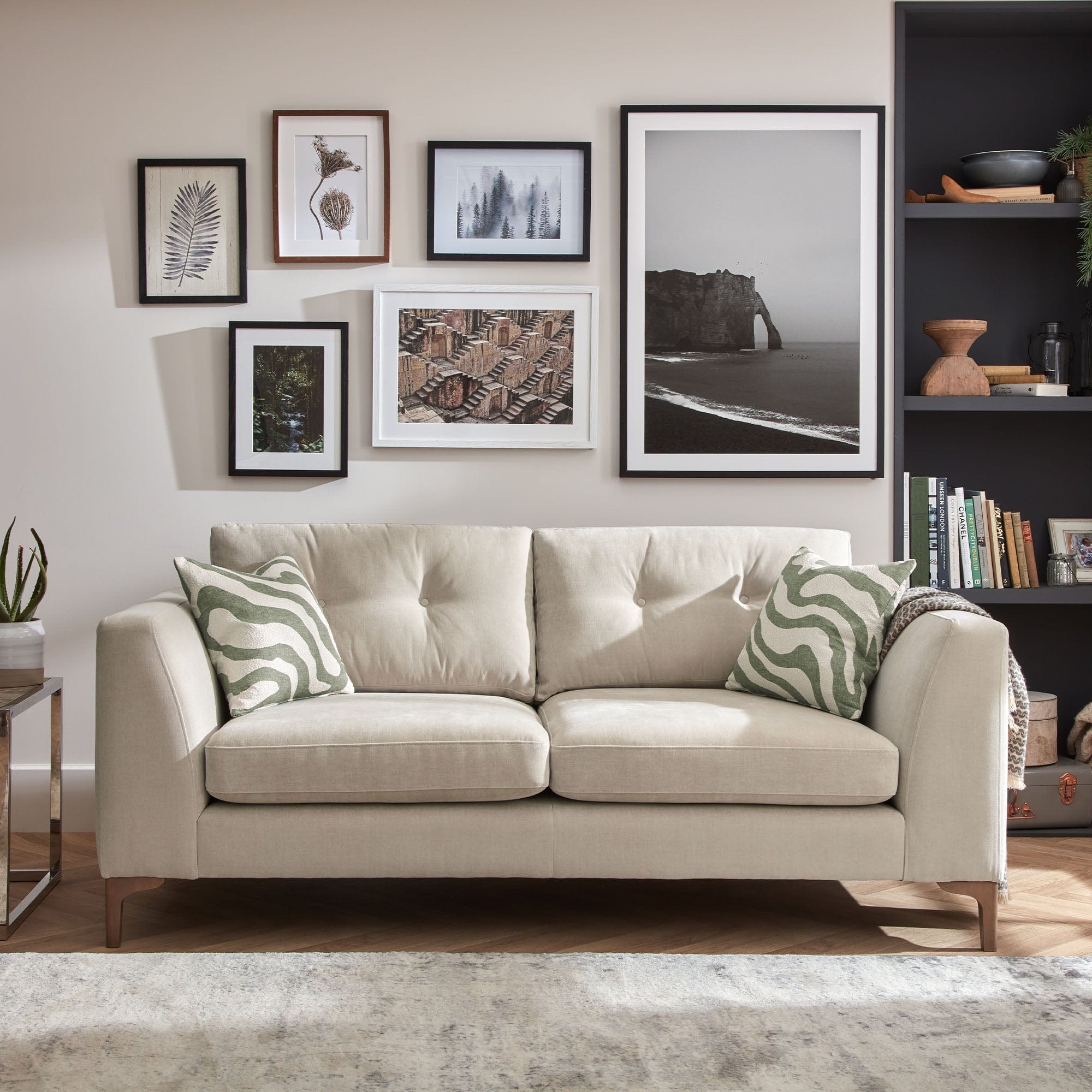Aspen - Large Standard Back Sofa, Fabric
