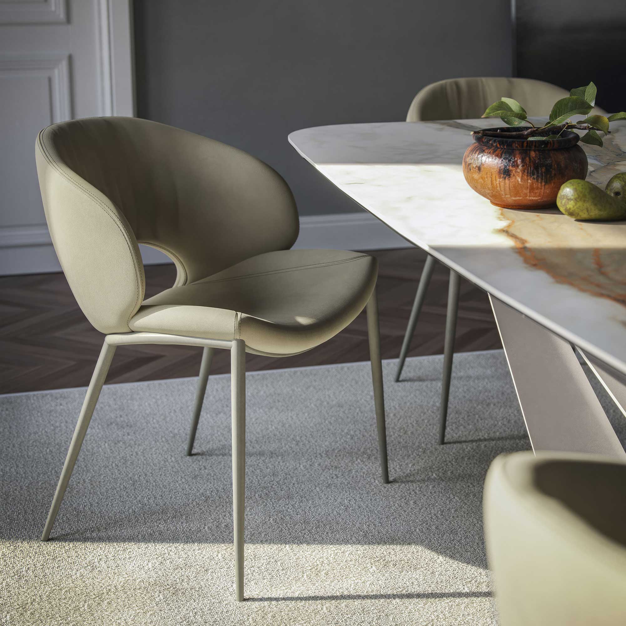 Cattelan Italia Miranda - Dining Chair, Leather