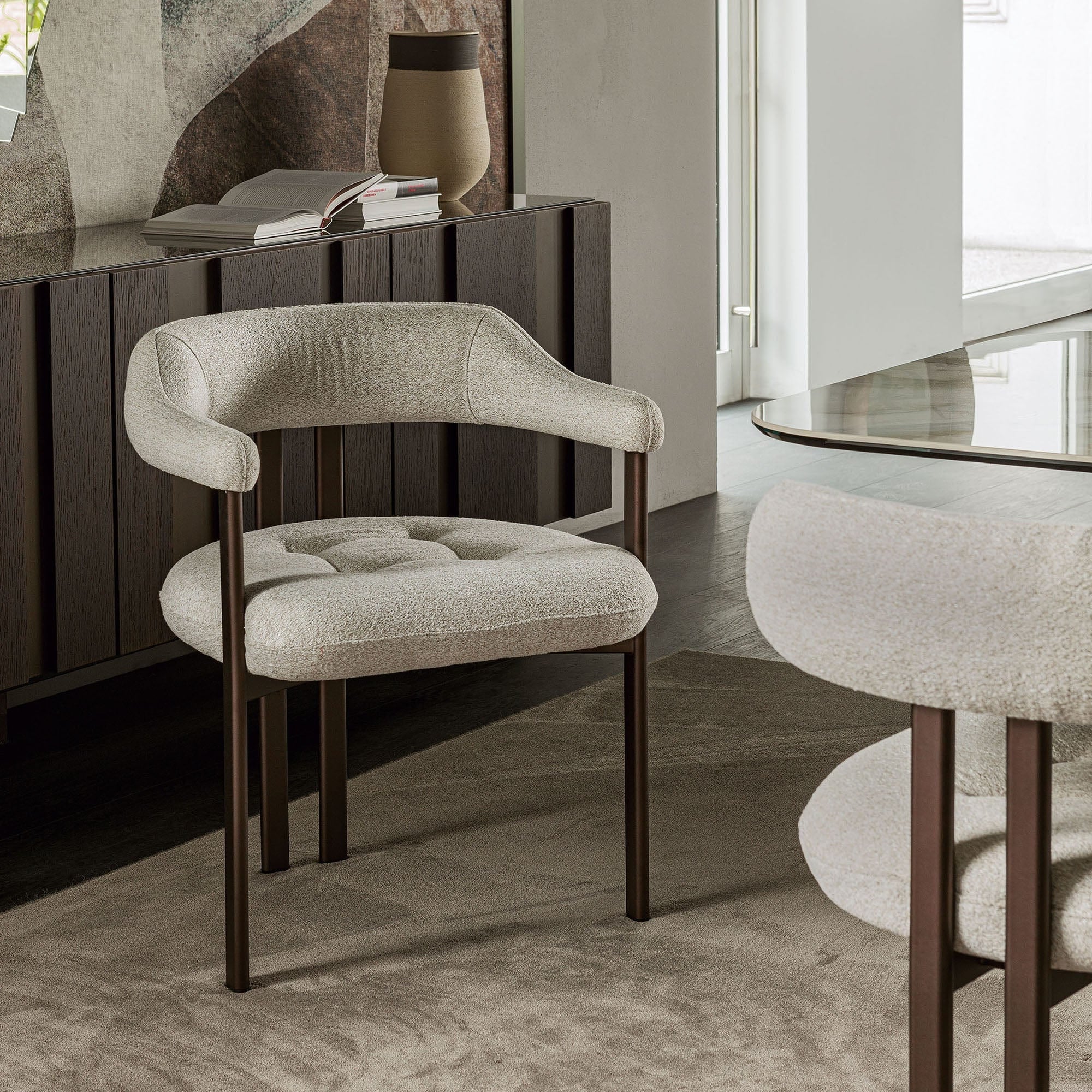 Cattelan Italia Greta - Dining Chair, Fabric