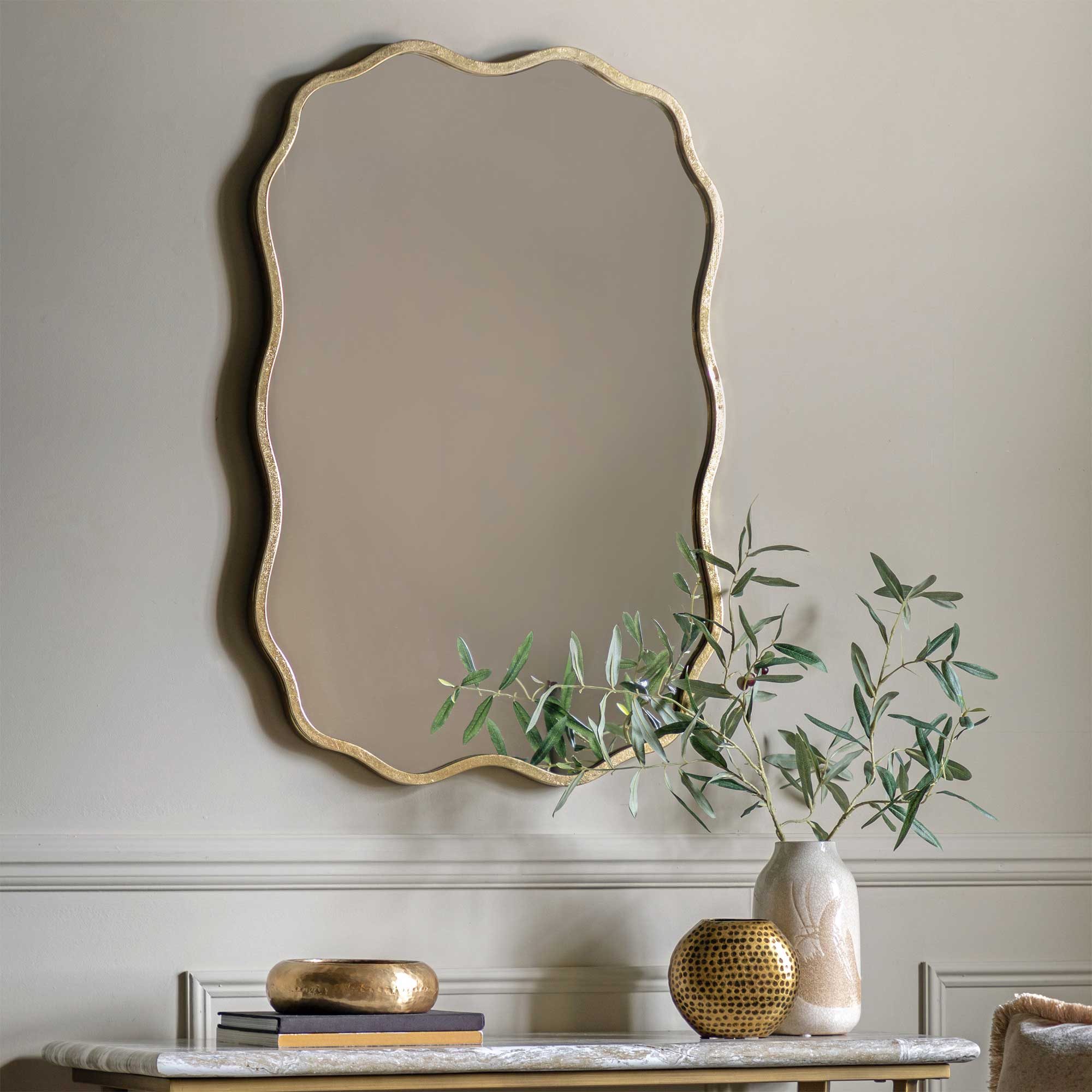 Sloane - Wall Mirror, Gold