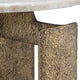 Bodega - Side Table Antique Brass Finish