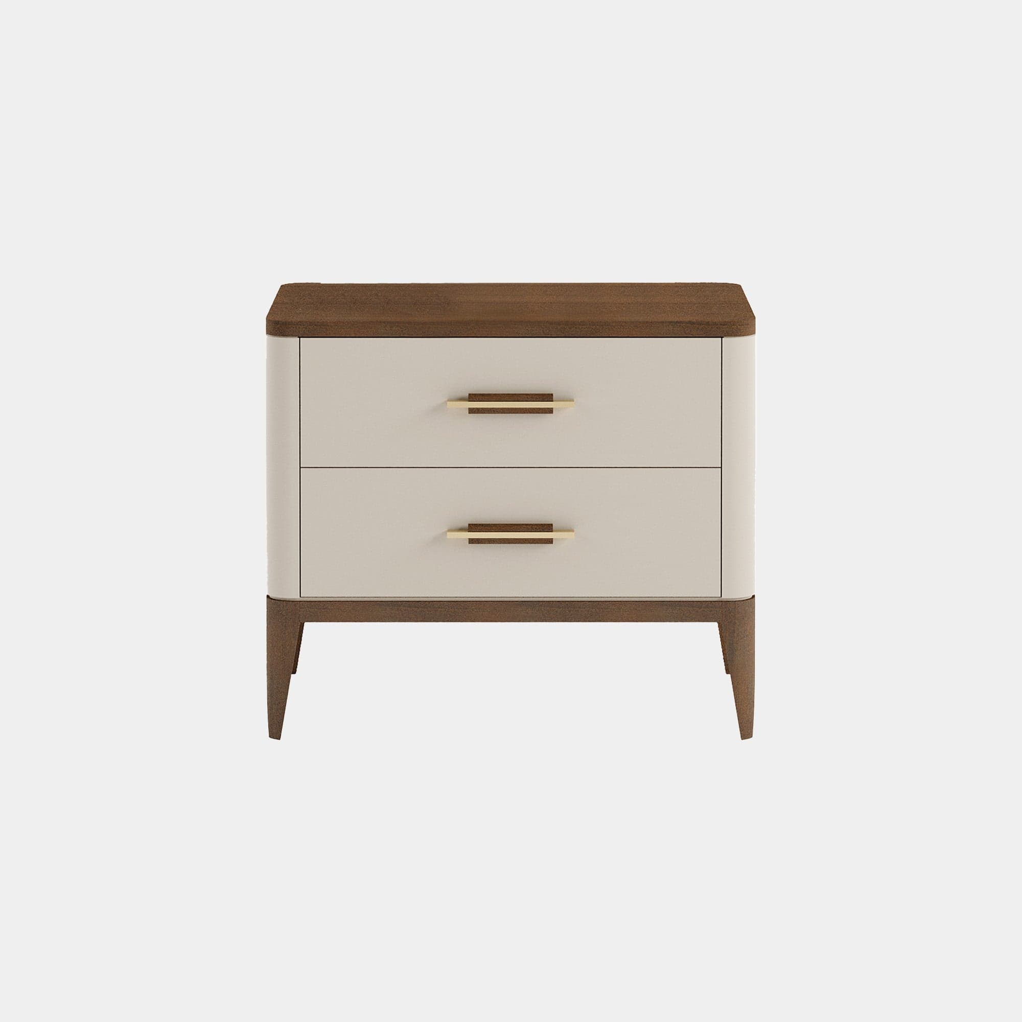 Nouvelle - 2 Drawer Bedside Table