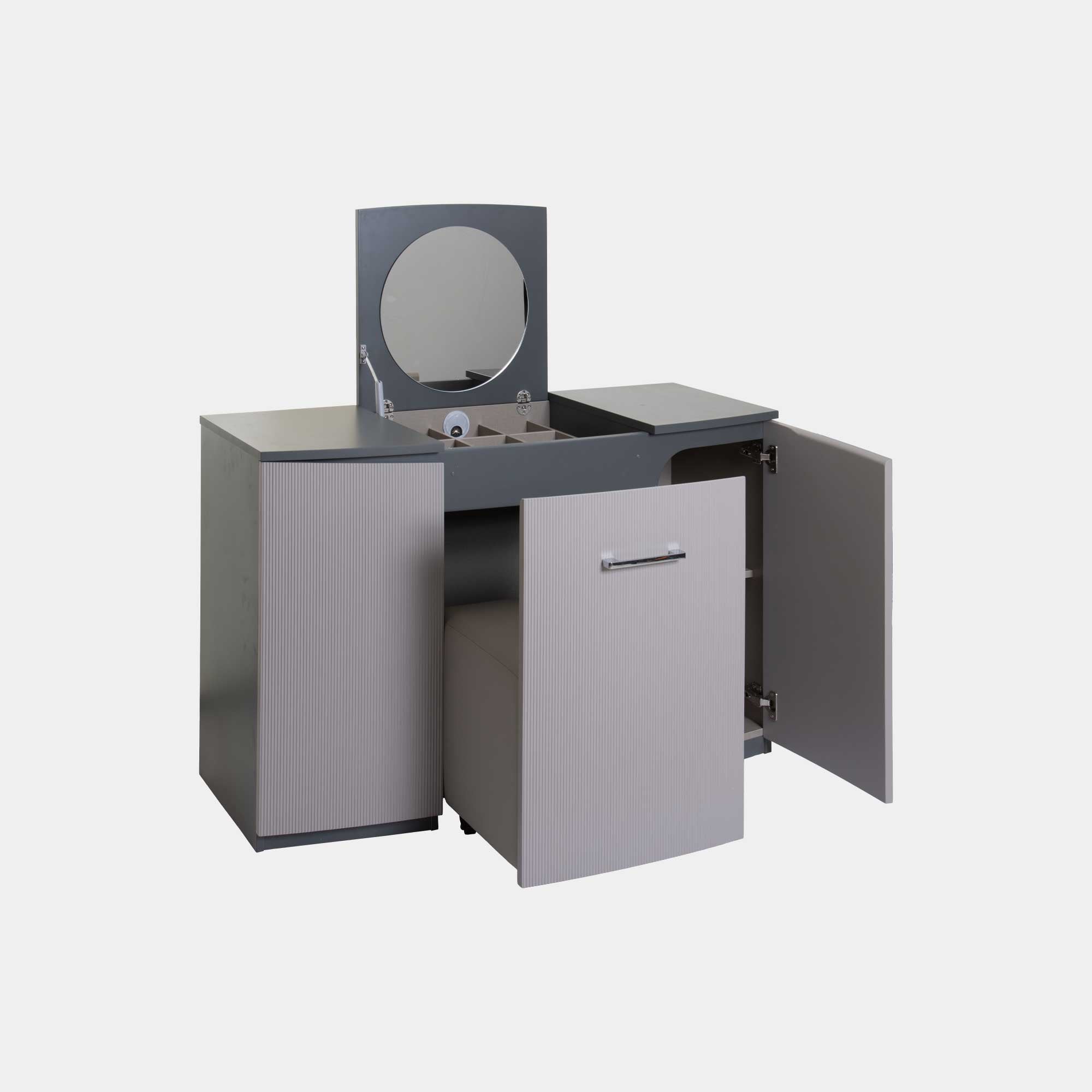 Angel Falls - Vanity Unit In Flannel Grey Matt