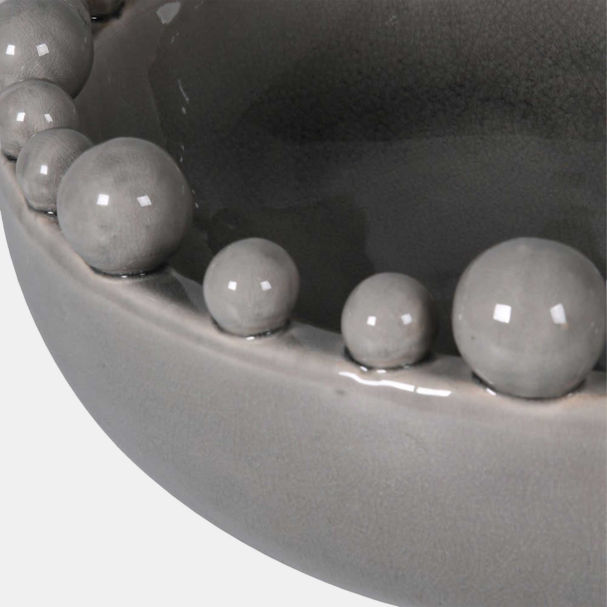 Bobble - Decorative Bowl, Grey