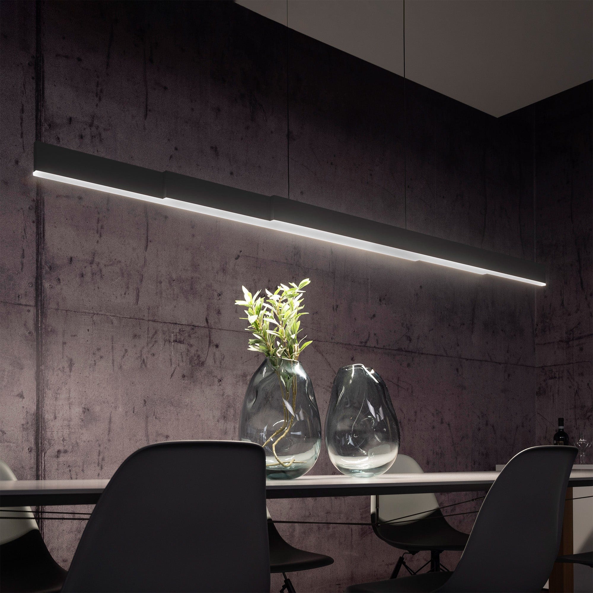 Movimento - Grey LED Bar Pendant