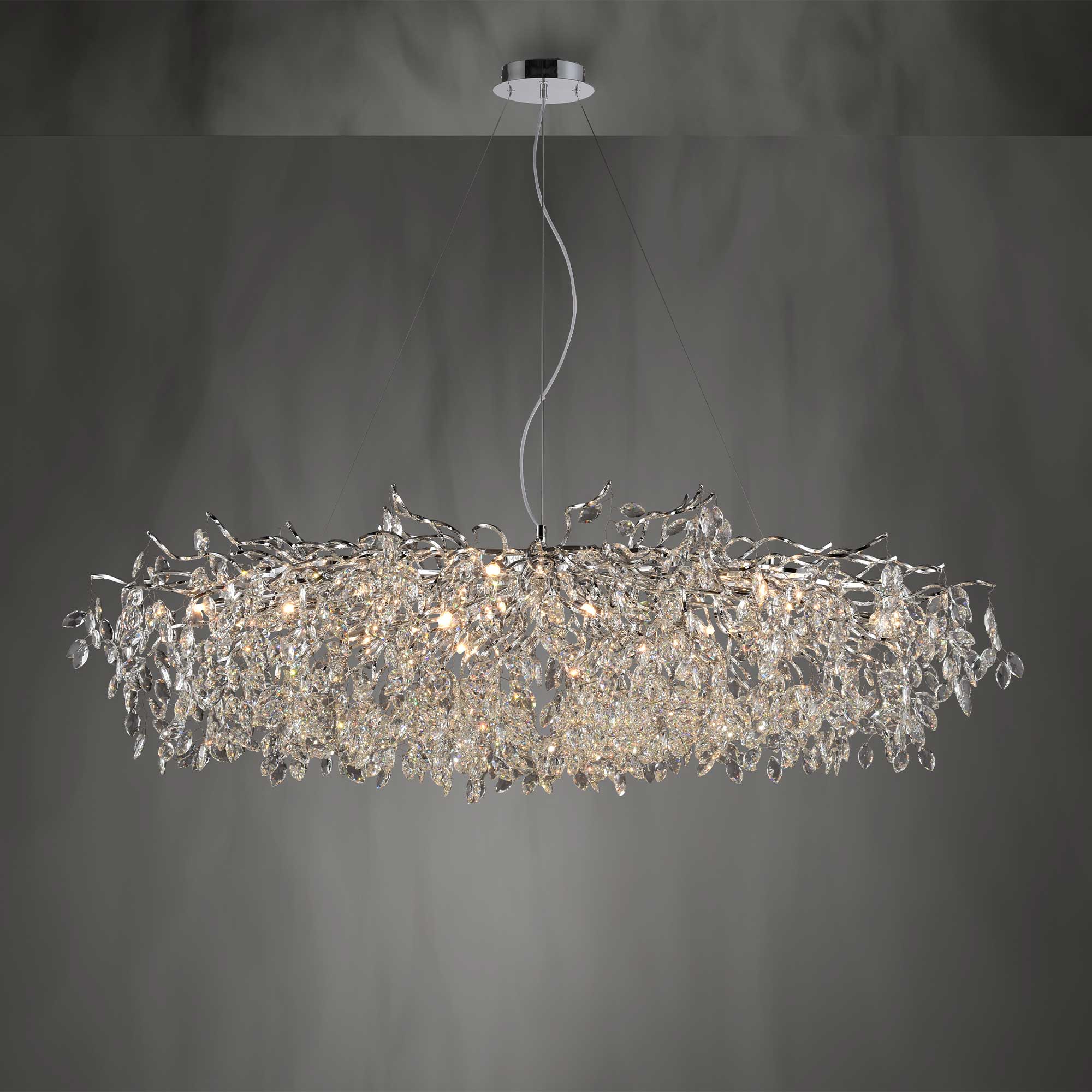 Nadia Chrome - Pendant Ceiling Light