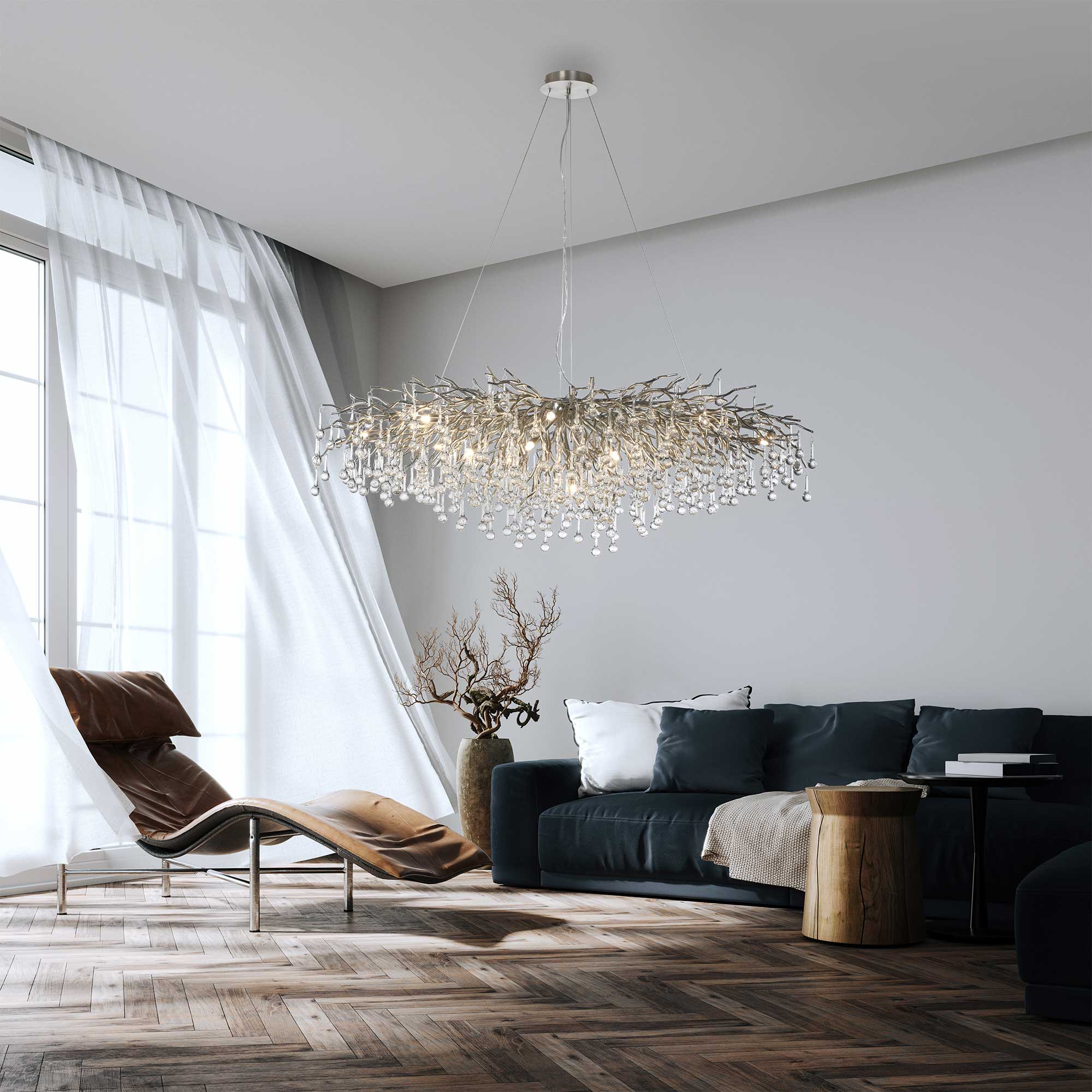 Neva - Gold Pendant Light