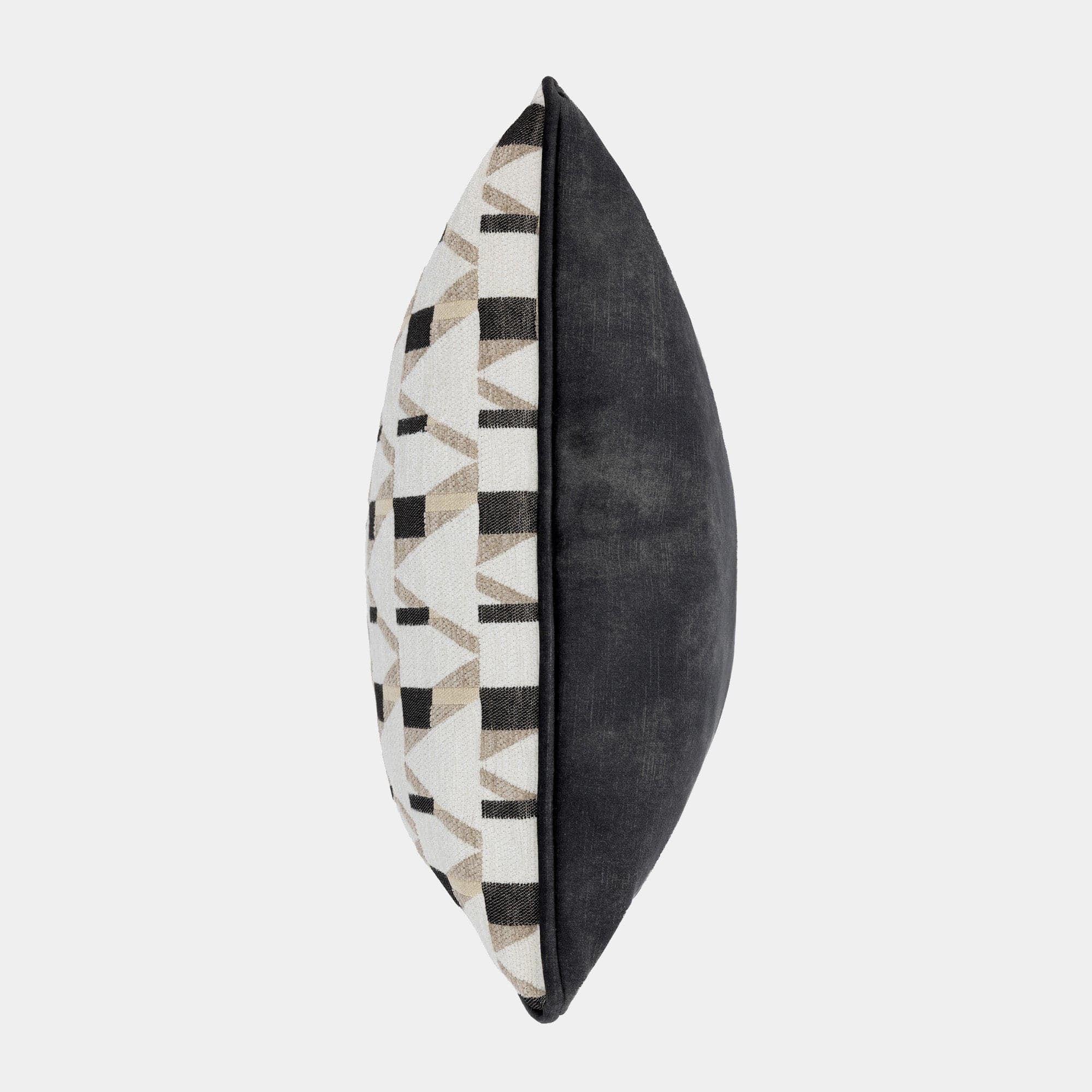 Manila - Cream Charcoal Cushion 43x43cm